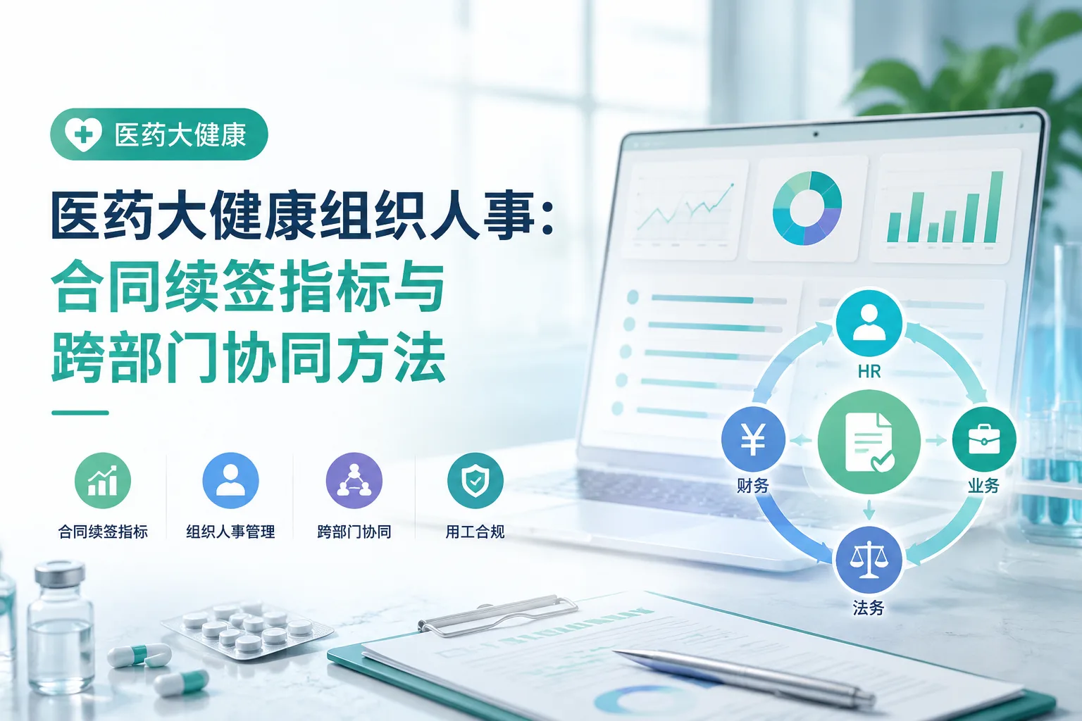 医药大健康组织人事:合同续签指标与跨部门协同方法文章封面