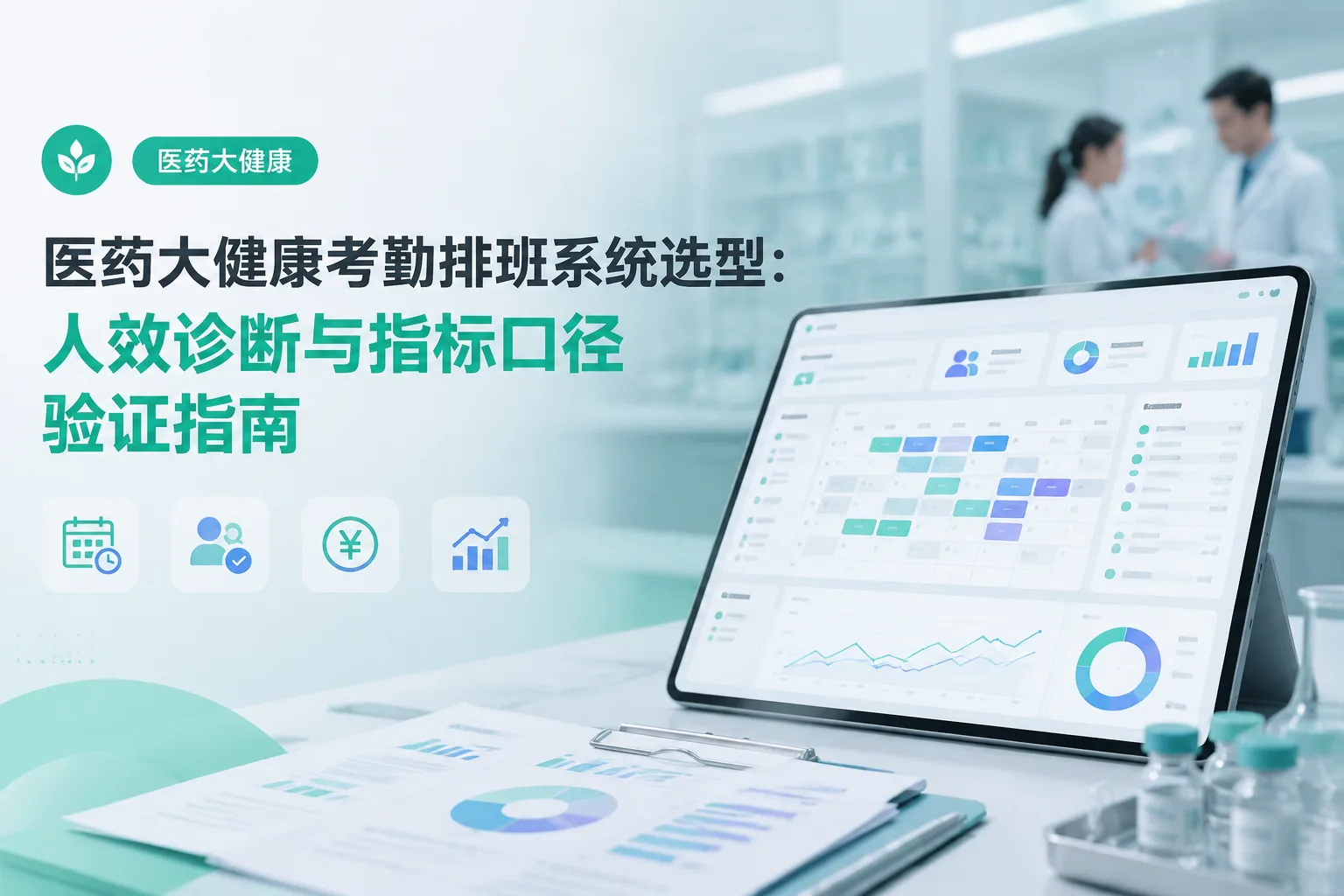 医药大健康考勤排班系统选型：人效诊断与指标口径验证指南文章封面