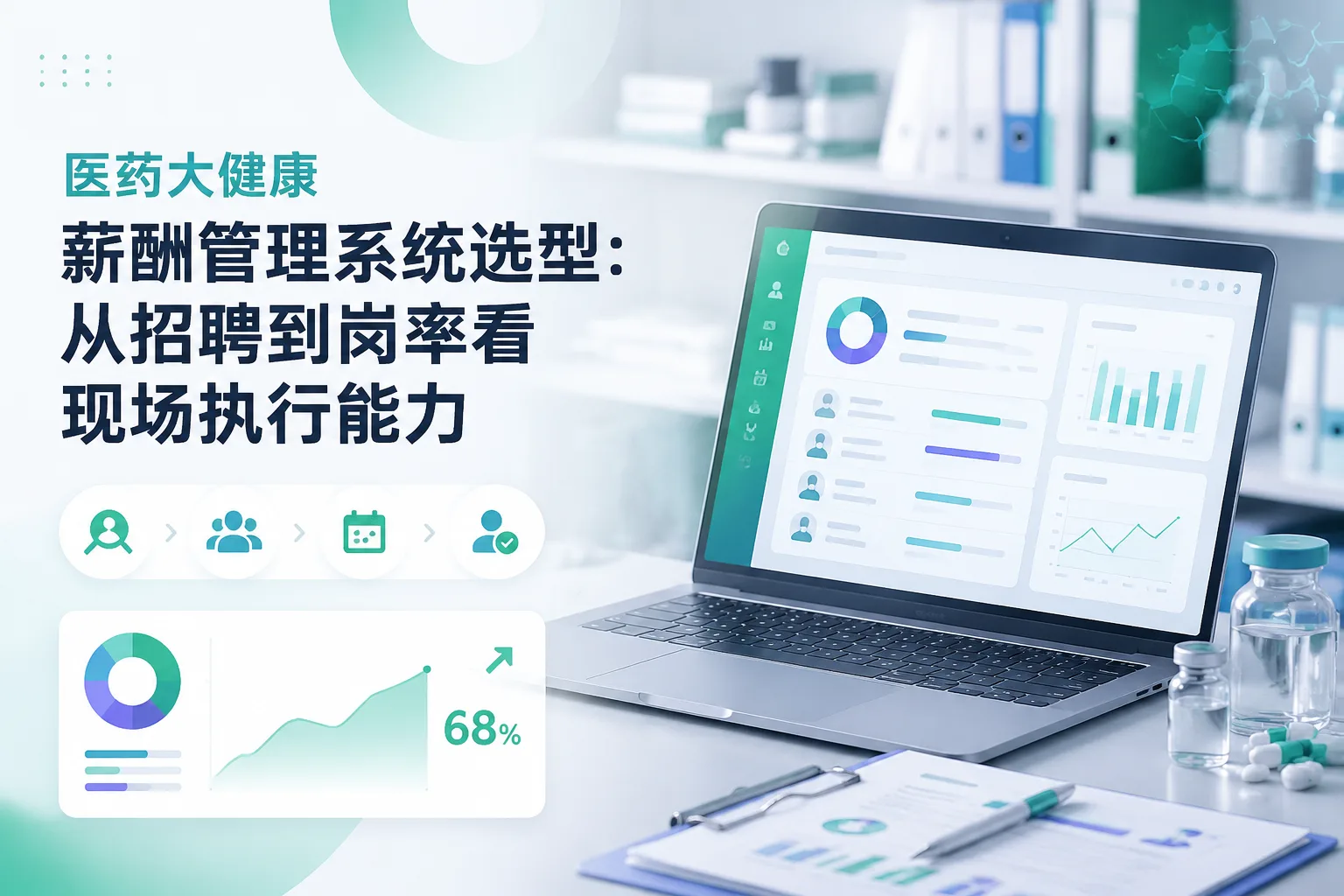 医药大健康薪酬管理系统选型：从招聘到岗率看现场执行能力文章封面