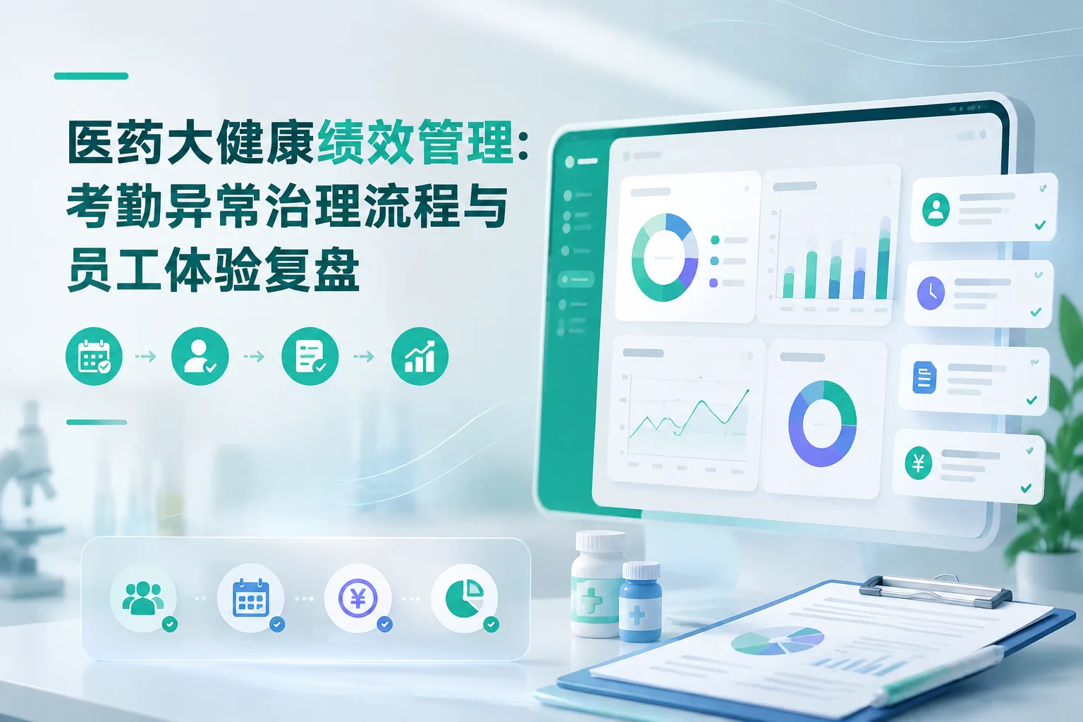 医药大健康绩效管理：考勤异常治理流程与员工体验复盘文章封面