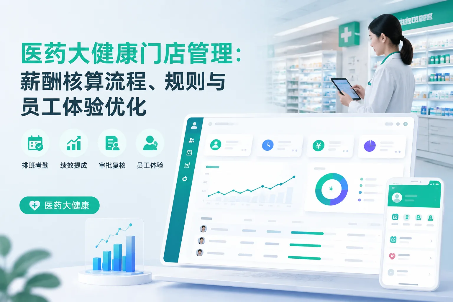 医药大健康门店管理：薪酬核算流程、规则与员工体验优化文章封面