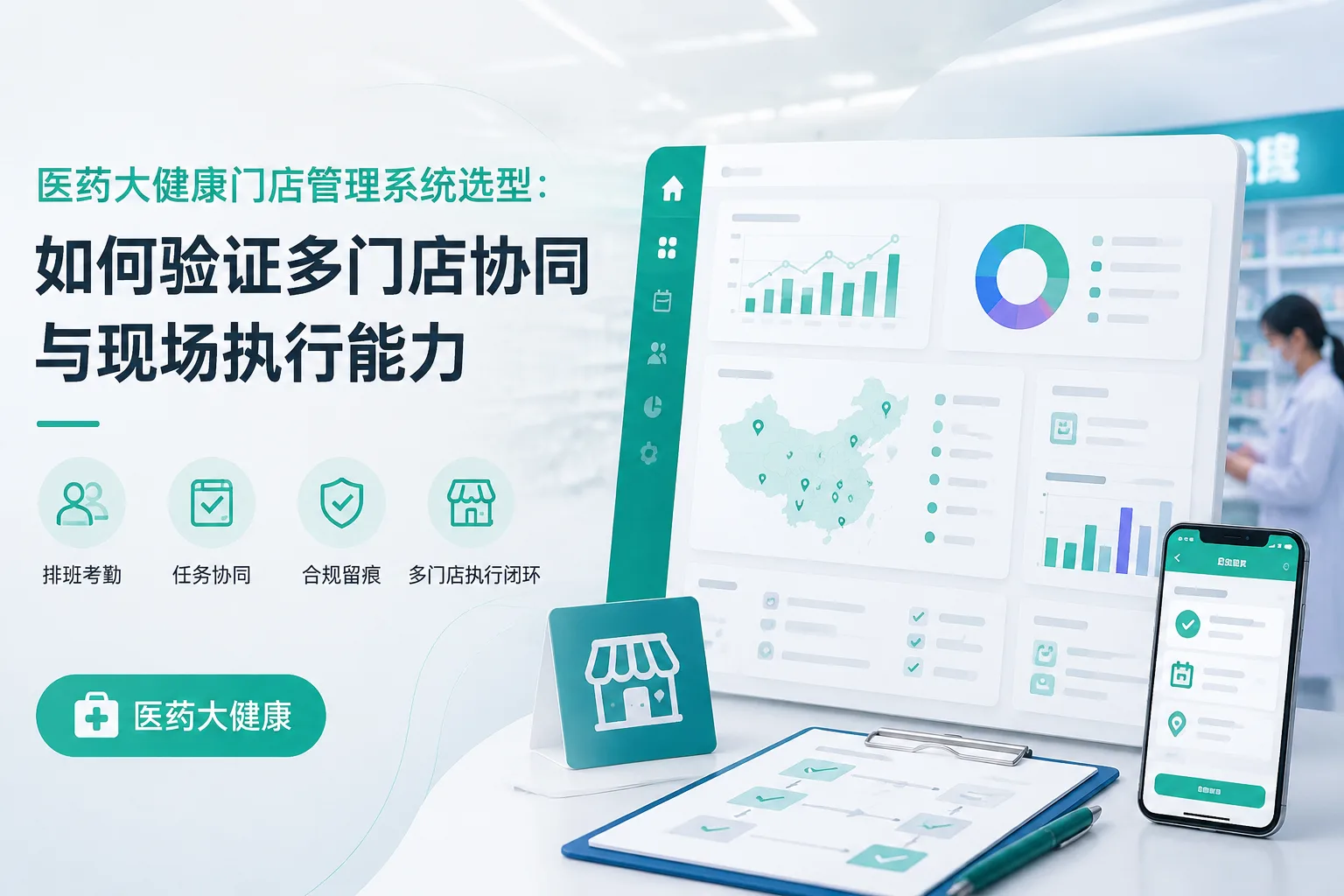 医药大健康门店管理系统选型：如何验证多门店协同与现场执行能力文章封面