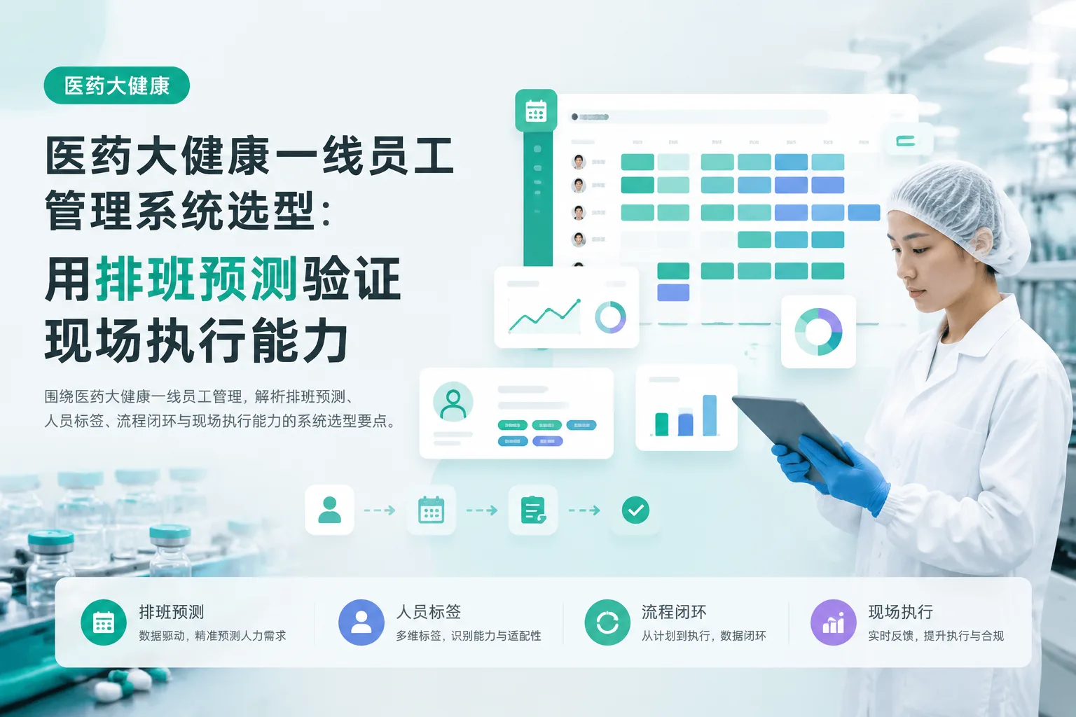 医药大健康一线员工管理系统选型：用排班预测验证现场执行能力文章封面