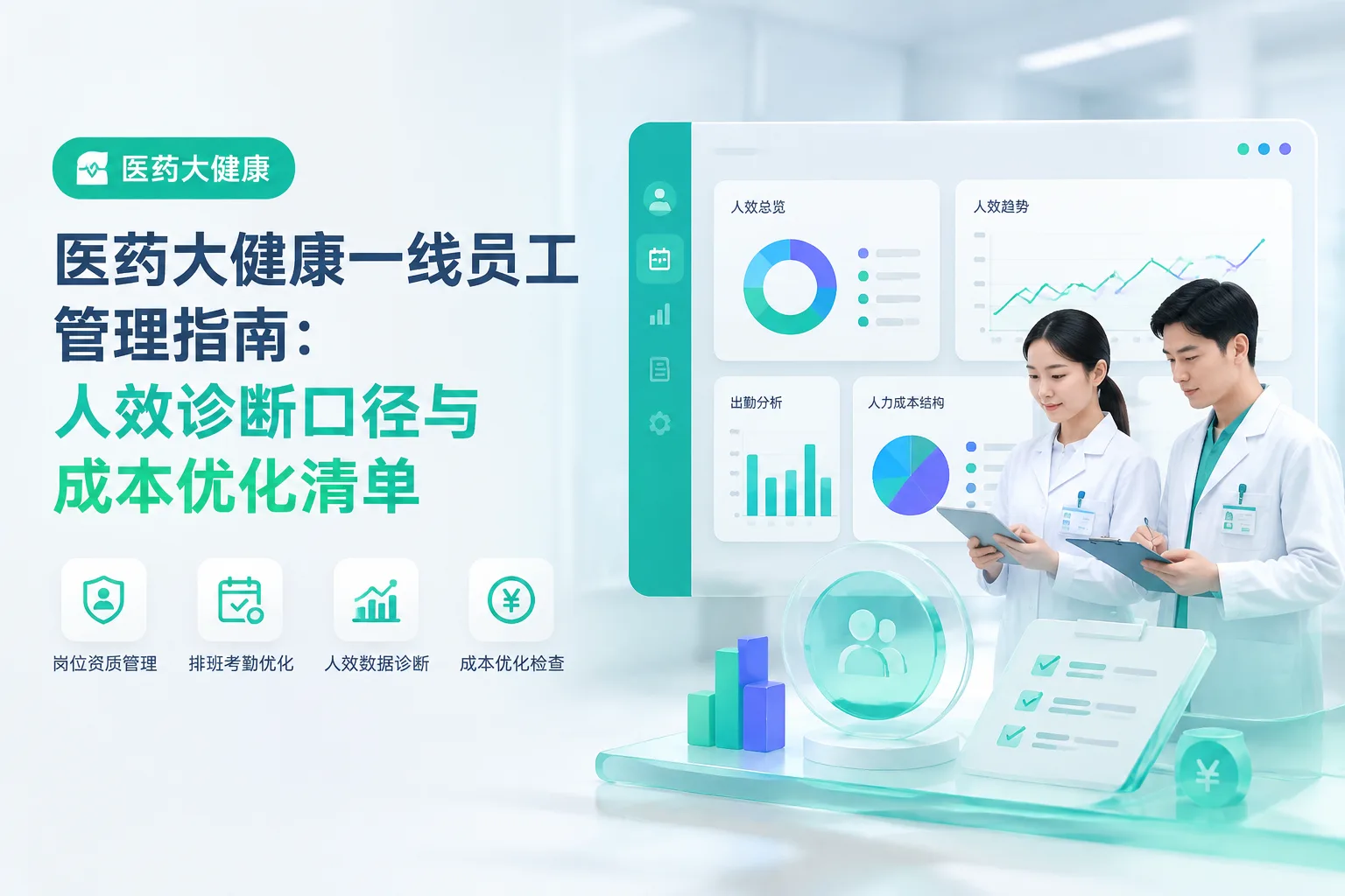 医药大健康一线员工管理指南：人效诊断口径与成本优化清单文章封面