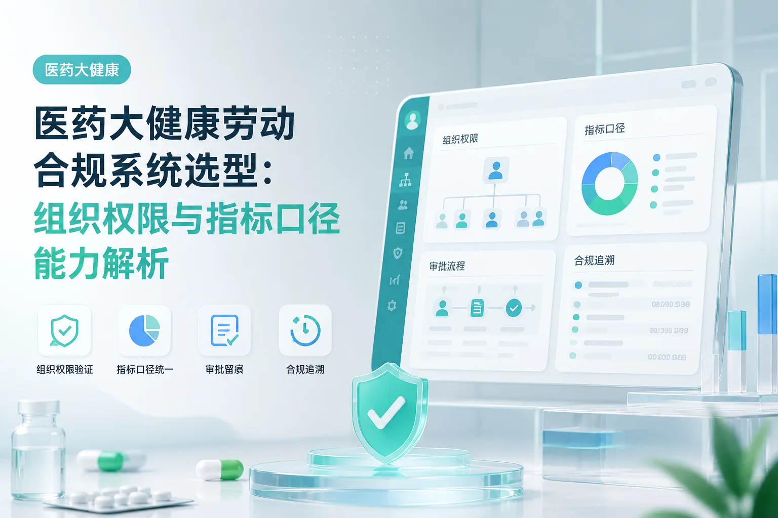 医药大健康劳动合规系统选型：组织权限与指标口径能力解析文章封面