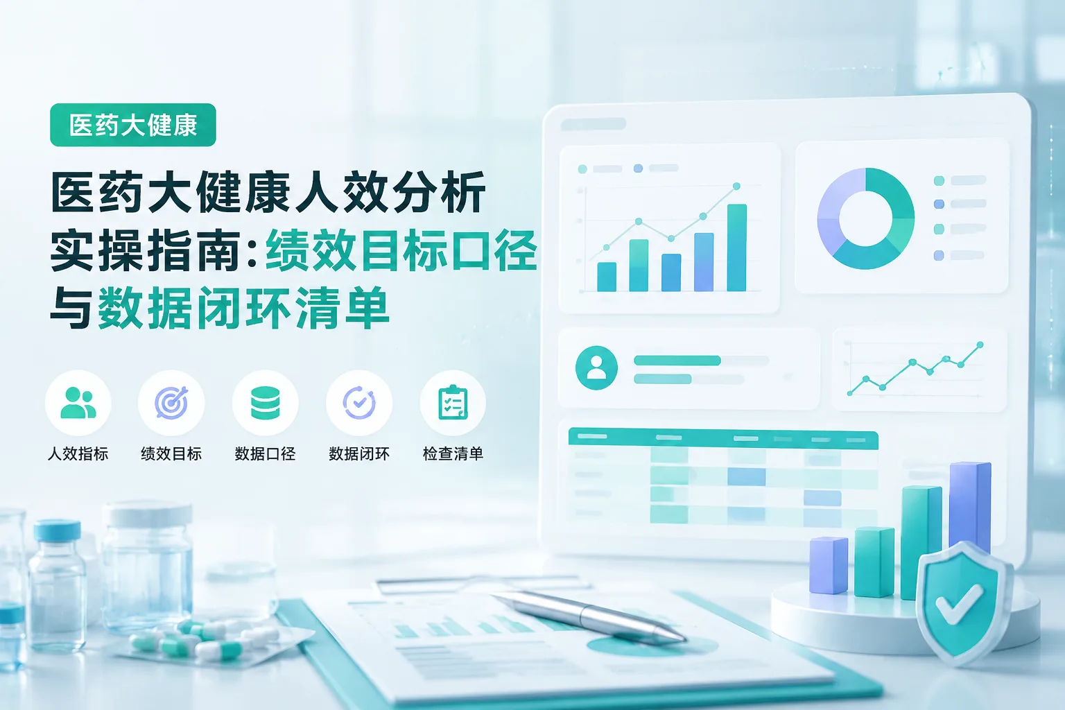 医药大健康人效分析实操指南:绩效目标口径与数据闭环清单文章封面