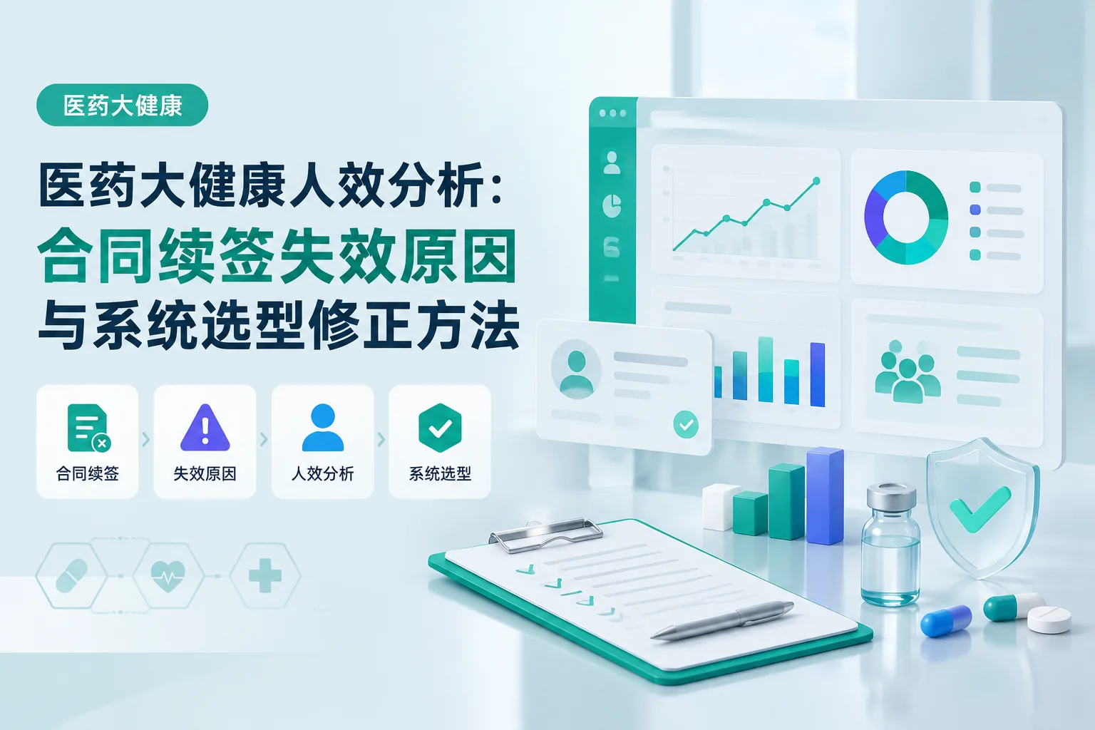 医药大健康人效分析：合同续签失效原因与系统选型修正方法文章封面