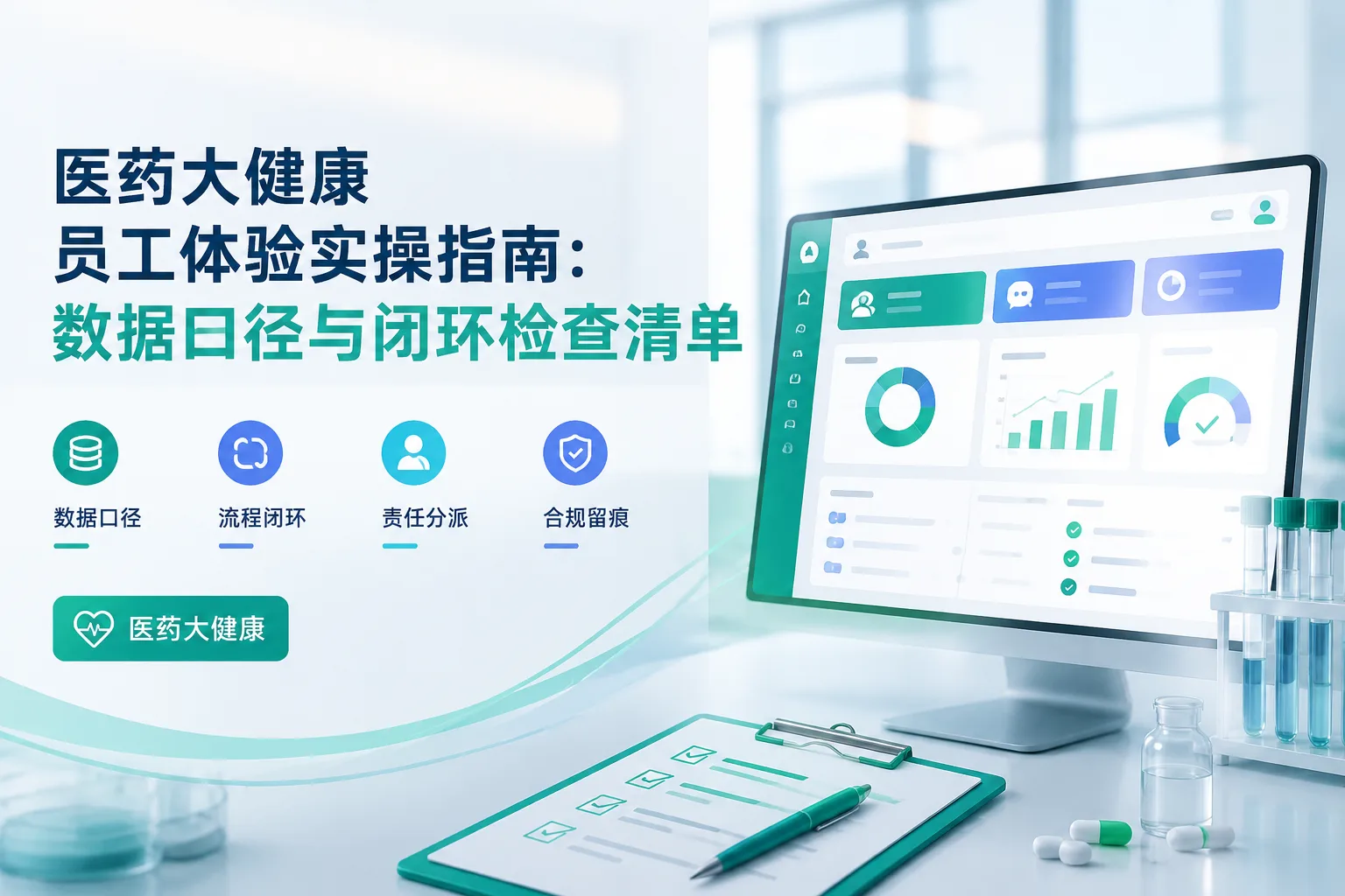 医药大健康员工体验实操指南:数据口径与闭环检查清单文章封面