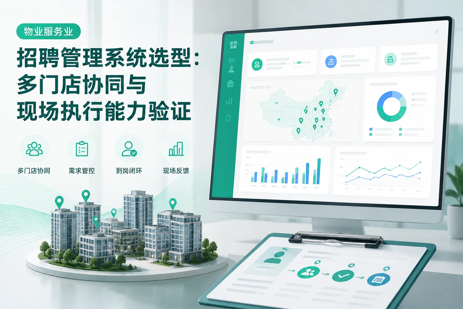 物业服务业招聘管理系统选型：多门店协同与现场执行能力验证文章封面