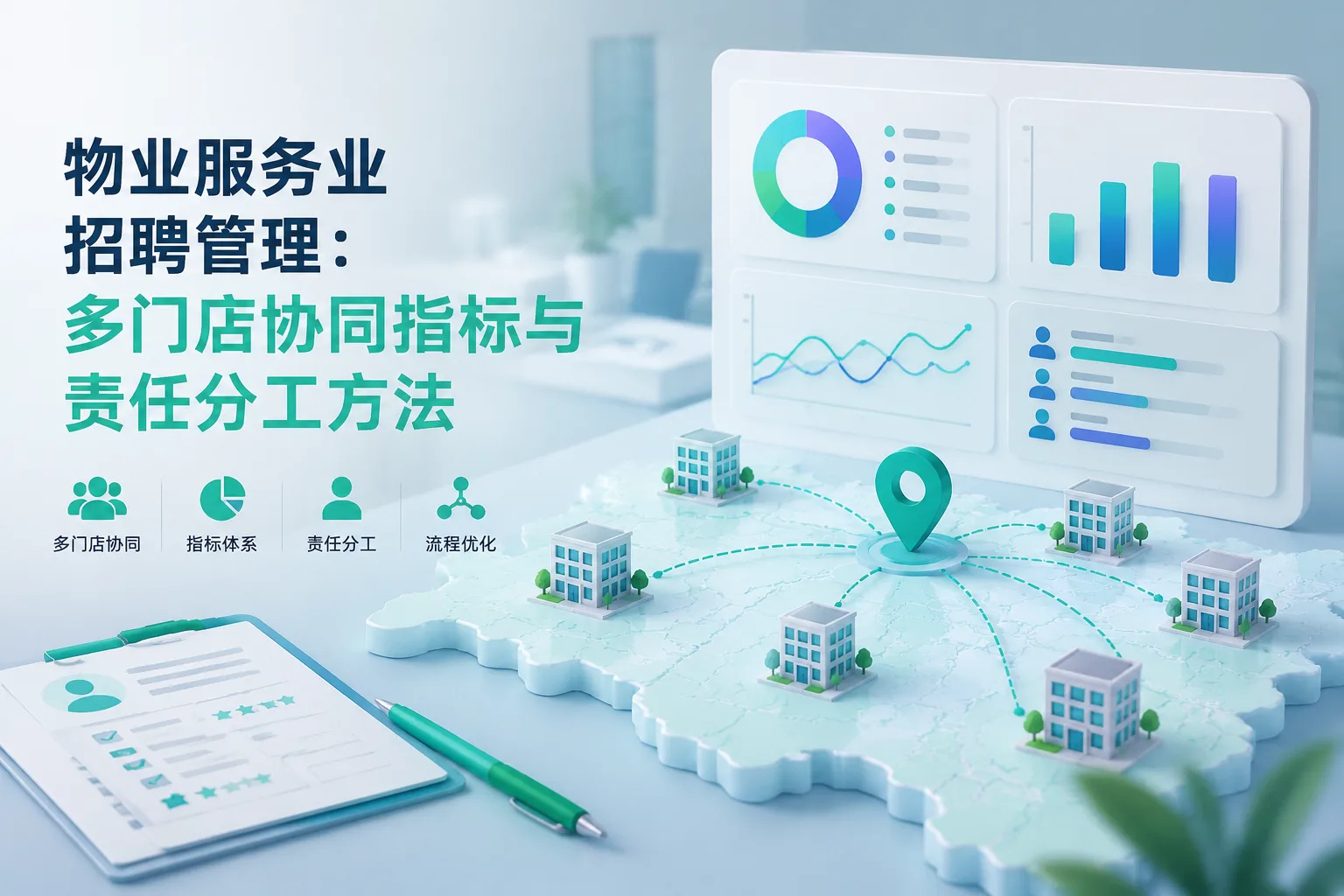 物业服务业招聘管理:多门店协同指标与责任分工方法文章封面