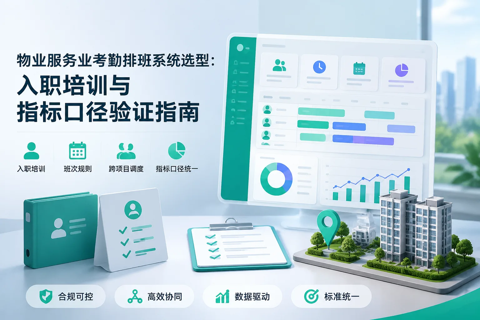 物业服务业考勤排班系统选型：入职培训与指标口径验证指南文章封面