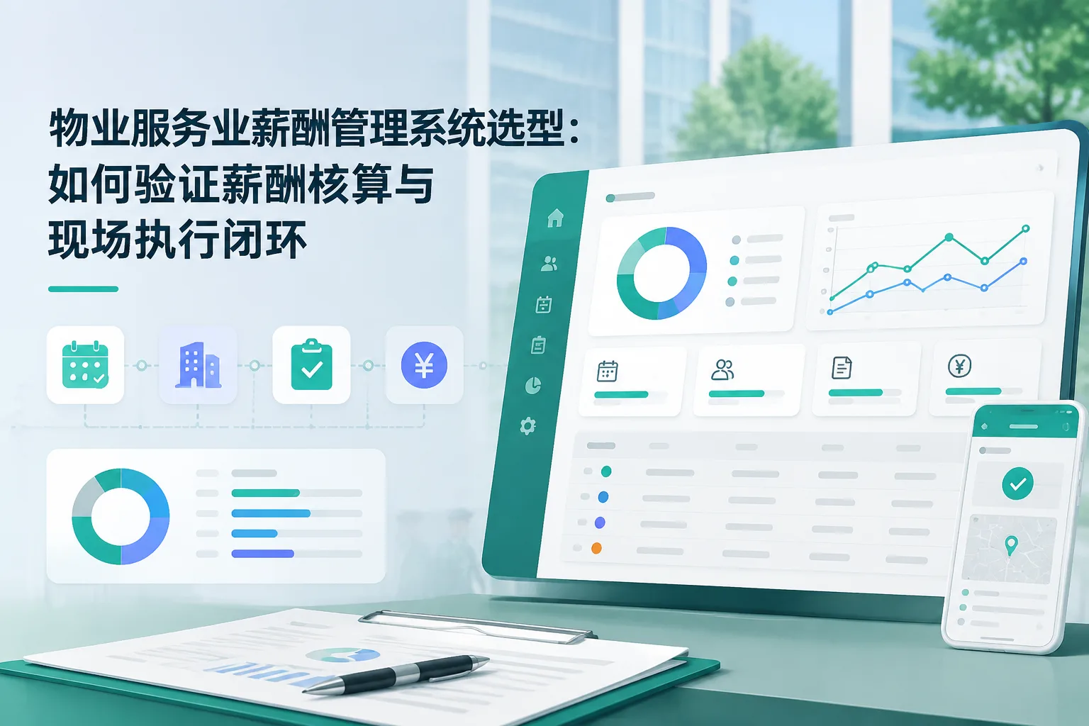 物业服务业薪酬管理系统选型：如何验证薪酬核算与现场执行闭环文章封面