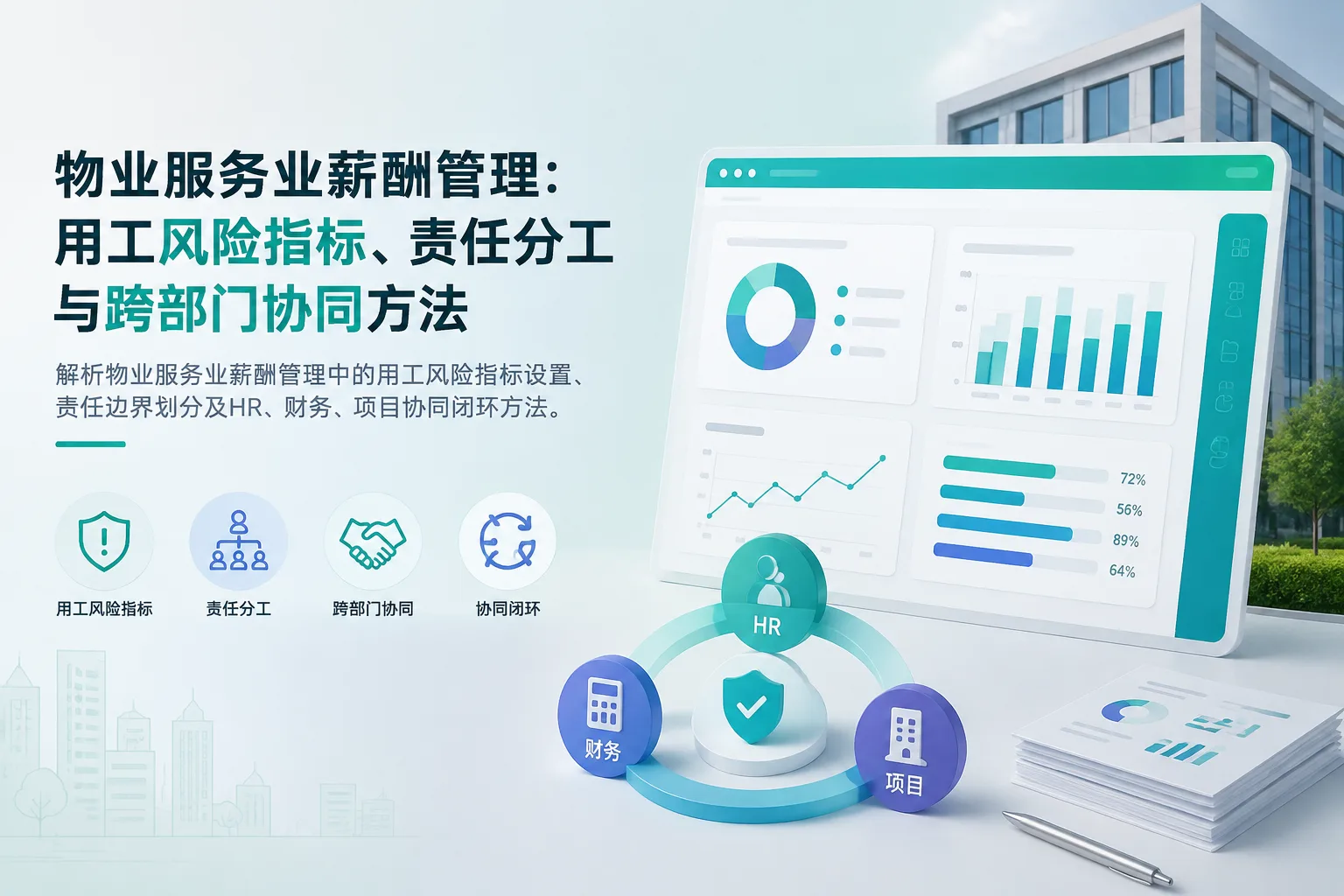 物业服务业薪酬管理:用工风险指标、责任分工与跨部门协同方法文章封面