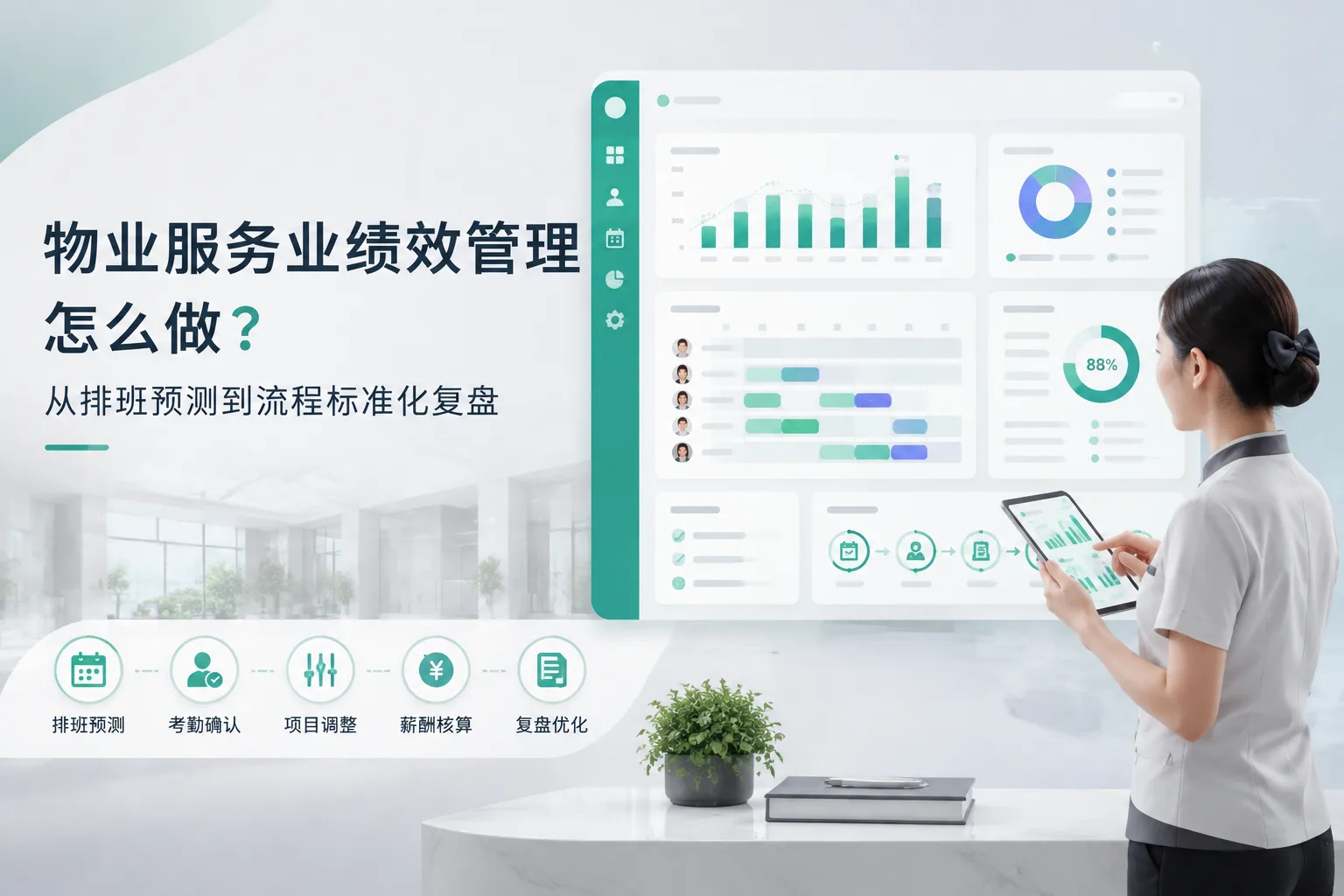 物业服务业绩效管理怎么做?从排班预测到流程标准化复盘文章封面