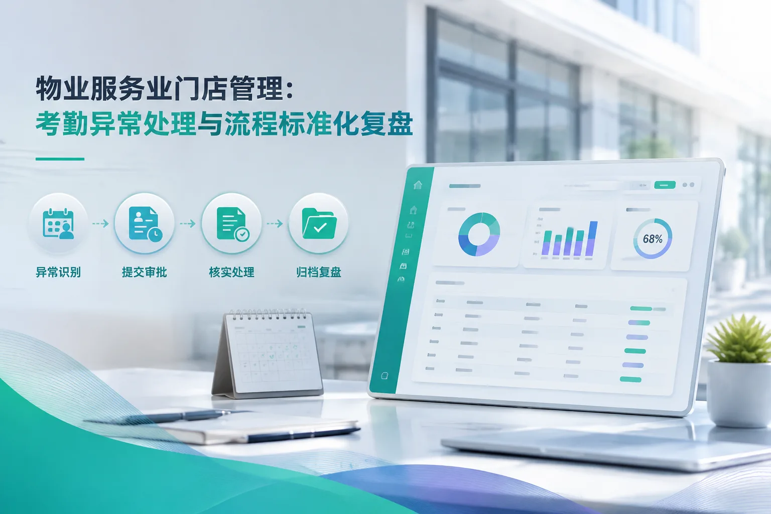 物业服务业门店管理:考勤异常处理与流程标准化复盘文章封面