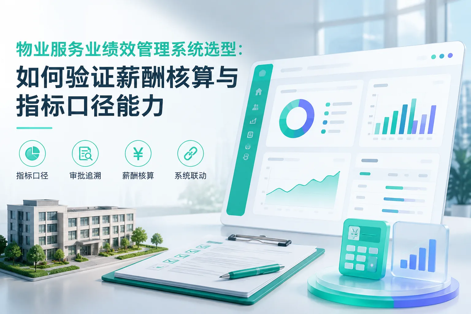 物业服务业绩效管理系统选型:如何验证薪酬核算与指标口径能力文章封面