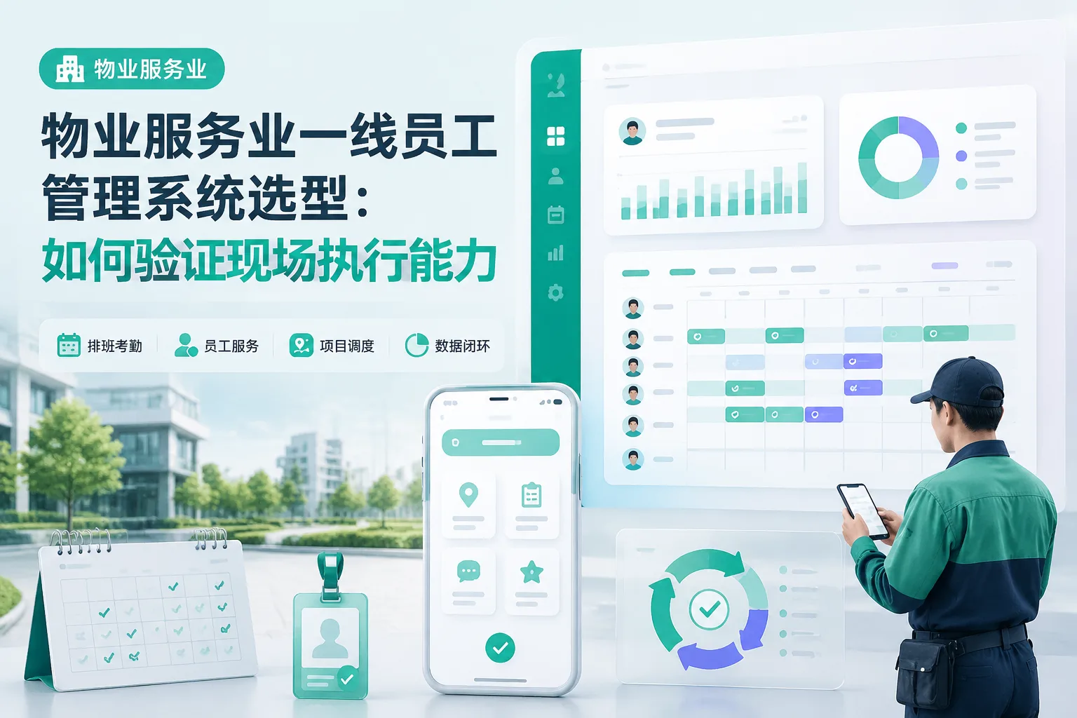 物业服务业一线员工管理系统选型:如何验证现场执行能力文章封面
