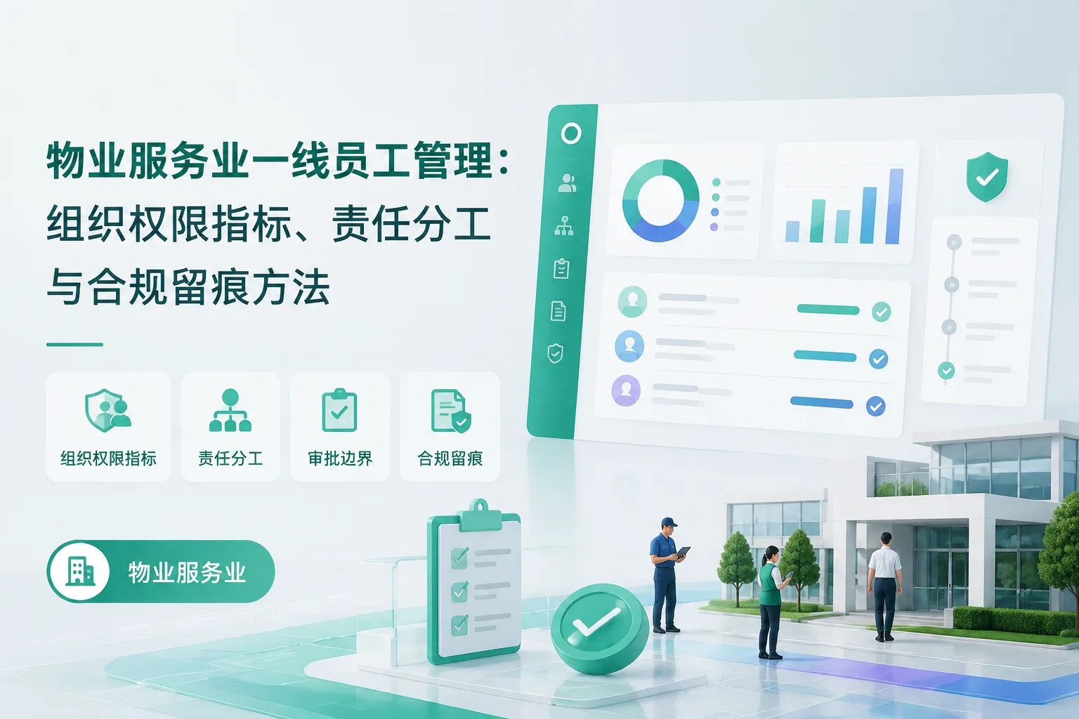 物业服务业一线员工管理：组织权限指标、责任分工与合规留痕方法文章封面