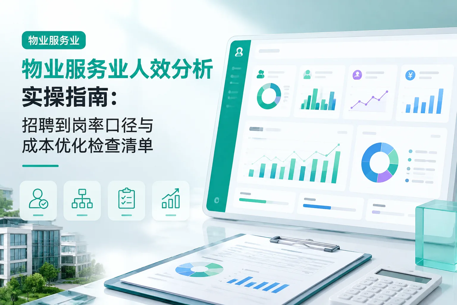 物业服务业人效分析实操指南：招聘到岗率口径与成本优化检查清单文章封面
