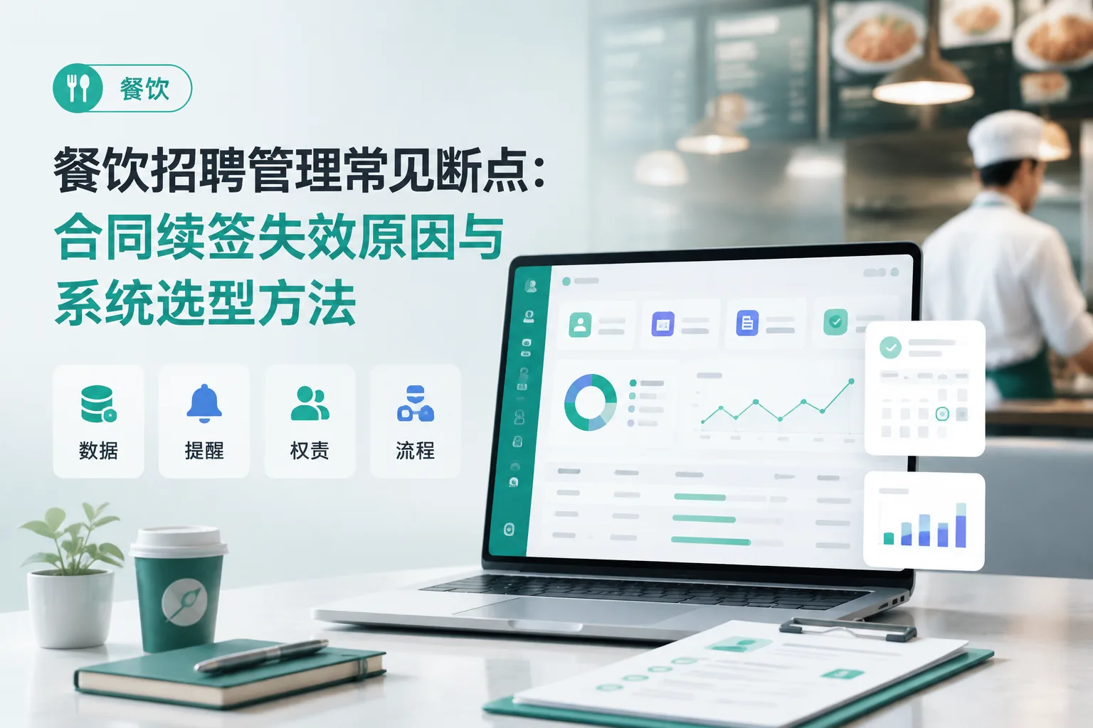 餐饮招聘管理常见断点：合同续签失效原因与系统选型方法文章封面