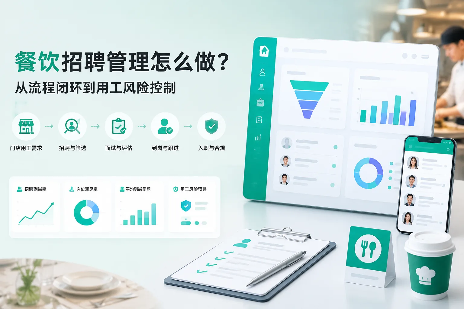 餐饮招聘管理怎么做?从流程闭环到用工风险控制文章封面