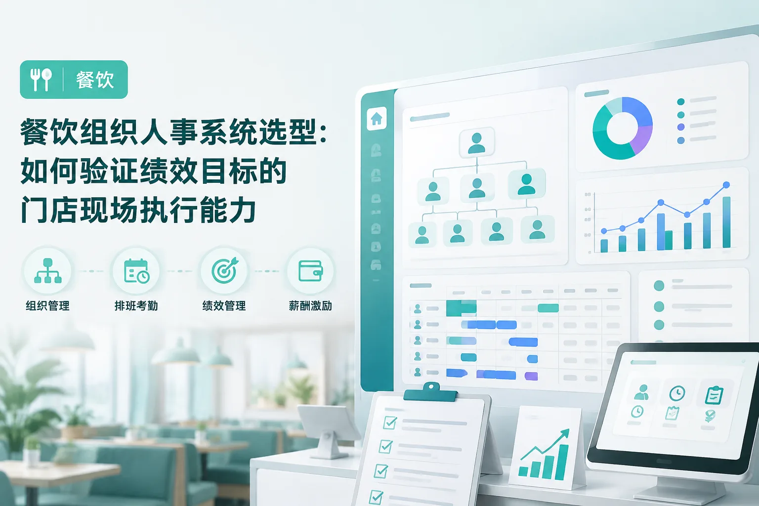 餐饮组织人事系统选型：如何验证绩效目标的门店现场执行能力文章封面