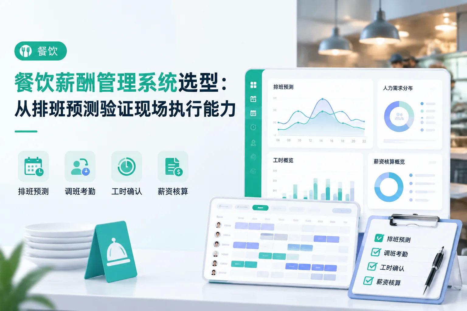 餐饮薪酬管理系统选型:从排班预测验证现场执行能力文章封面