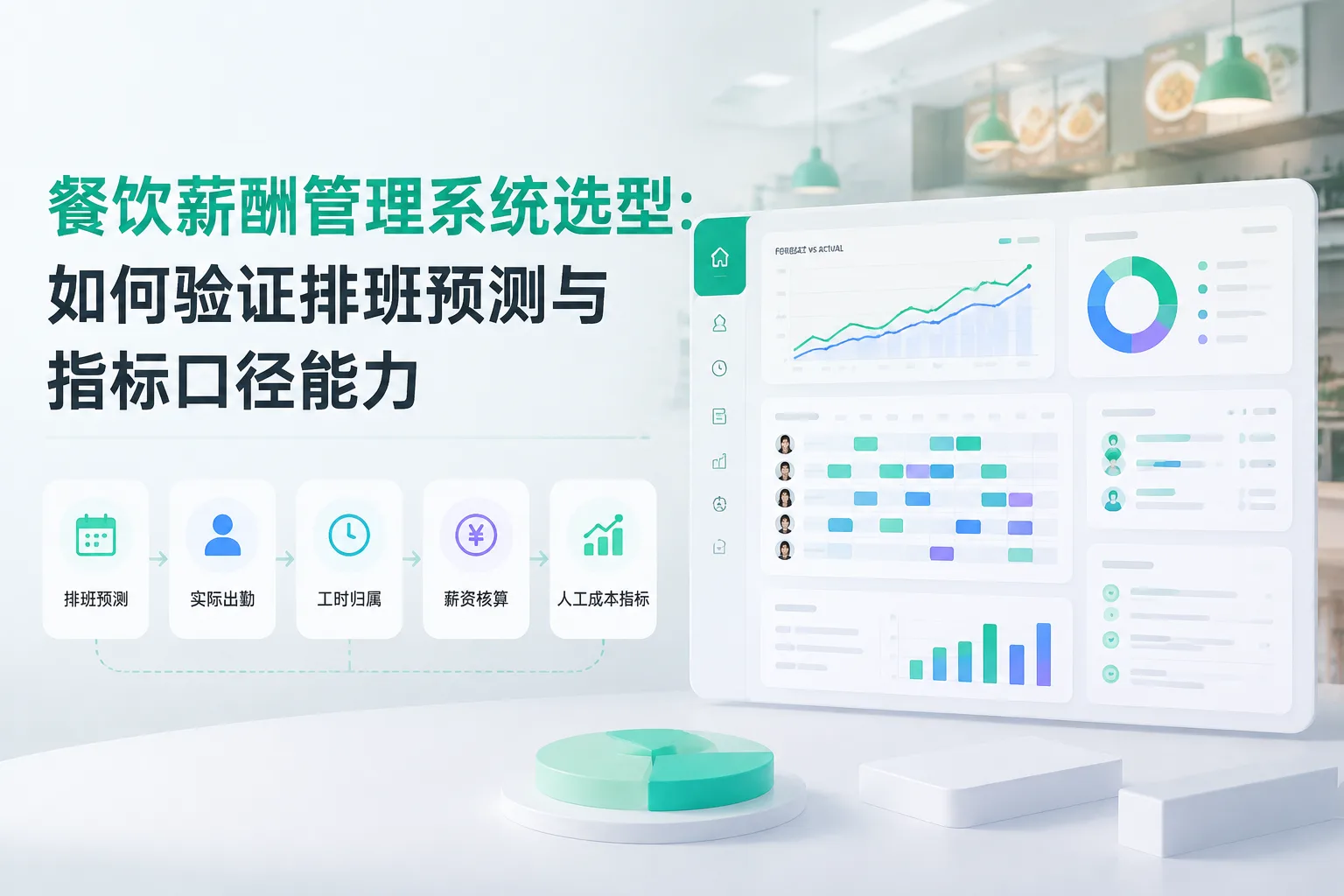 餐饮薪酬管理系统选型：如何验证排班预测与指标口径能力文章封面