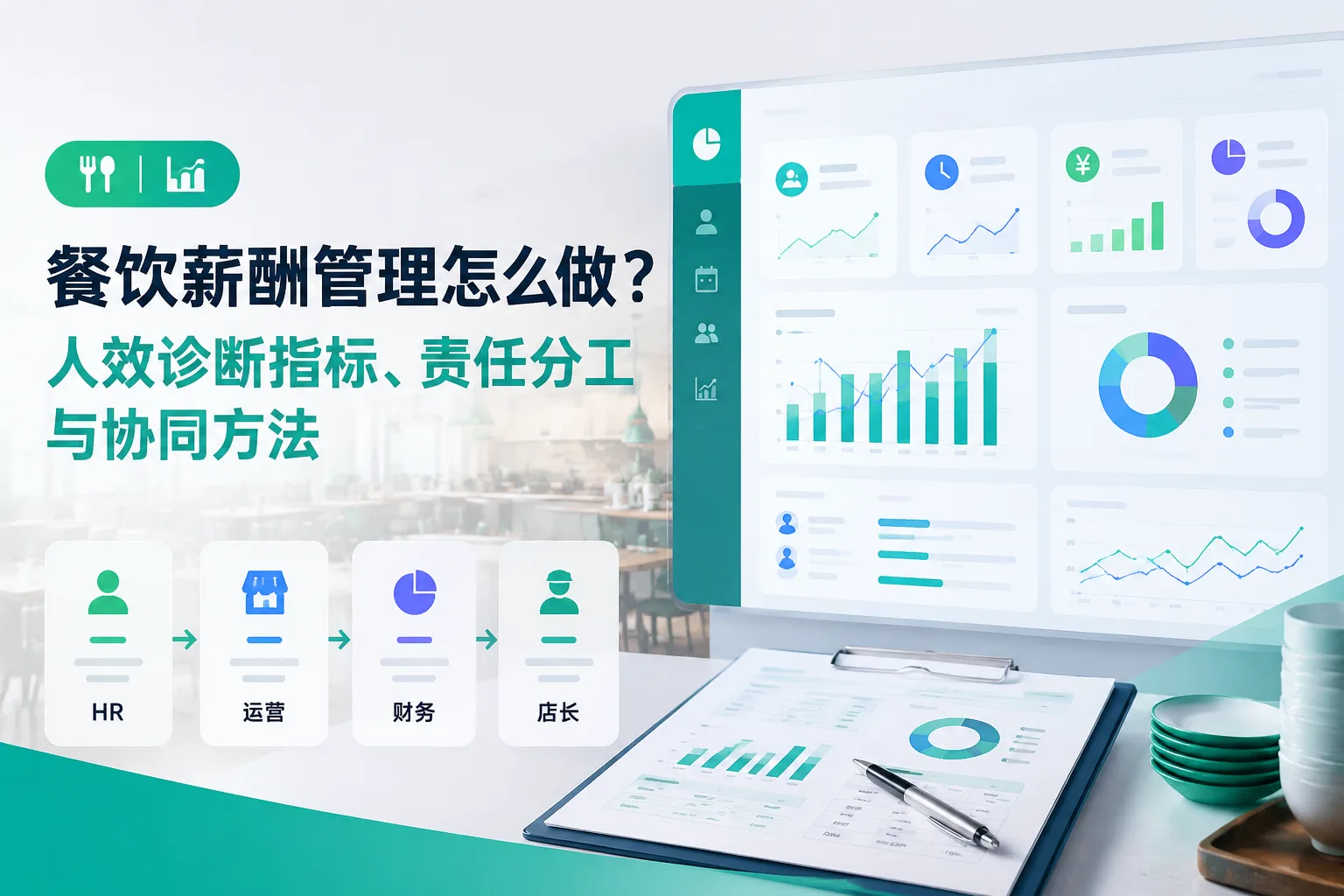 餐饮薪酬管理怎么做？人效诊断指标、责任分工与协同方法文章封面