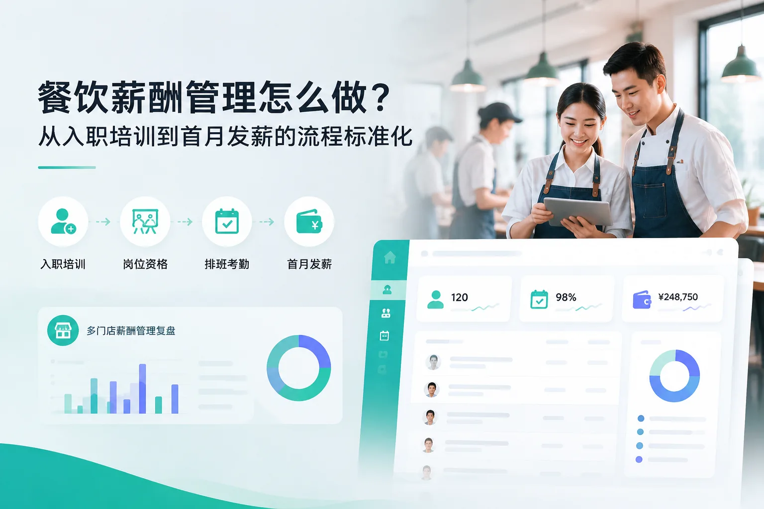 餐饮薪酬管理怎么做？从入职培训到首月发薪的流程标准化文章封面