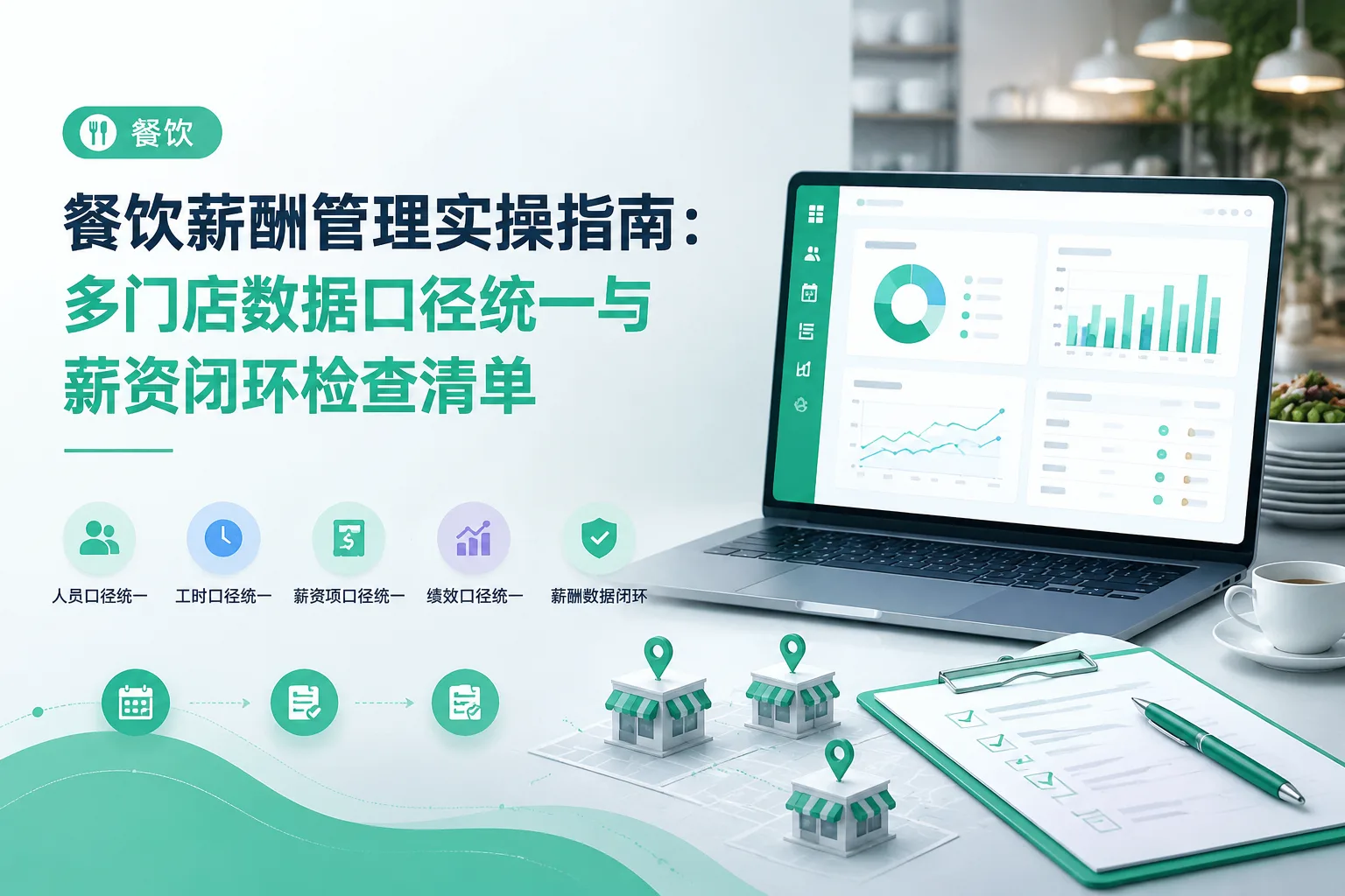 餐饮薪酬管理实操指南:多门店数据口径统一与薪资闭环检查清单文章封面