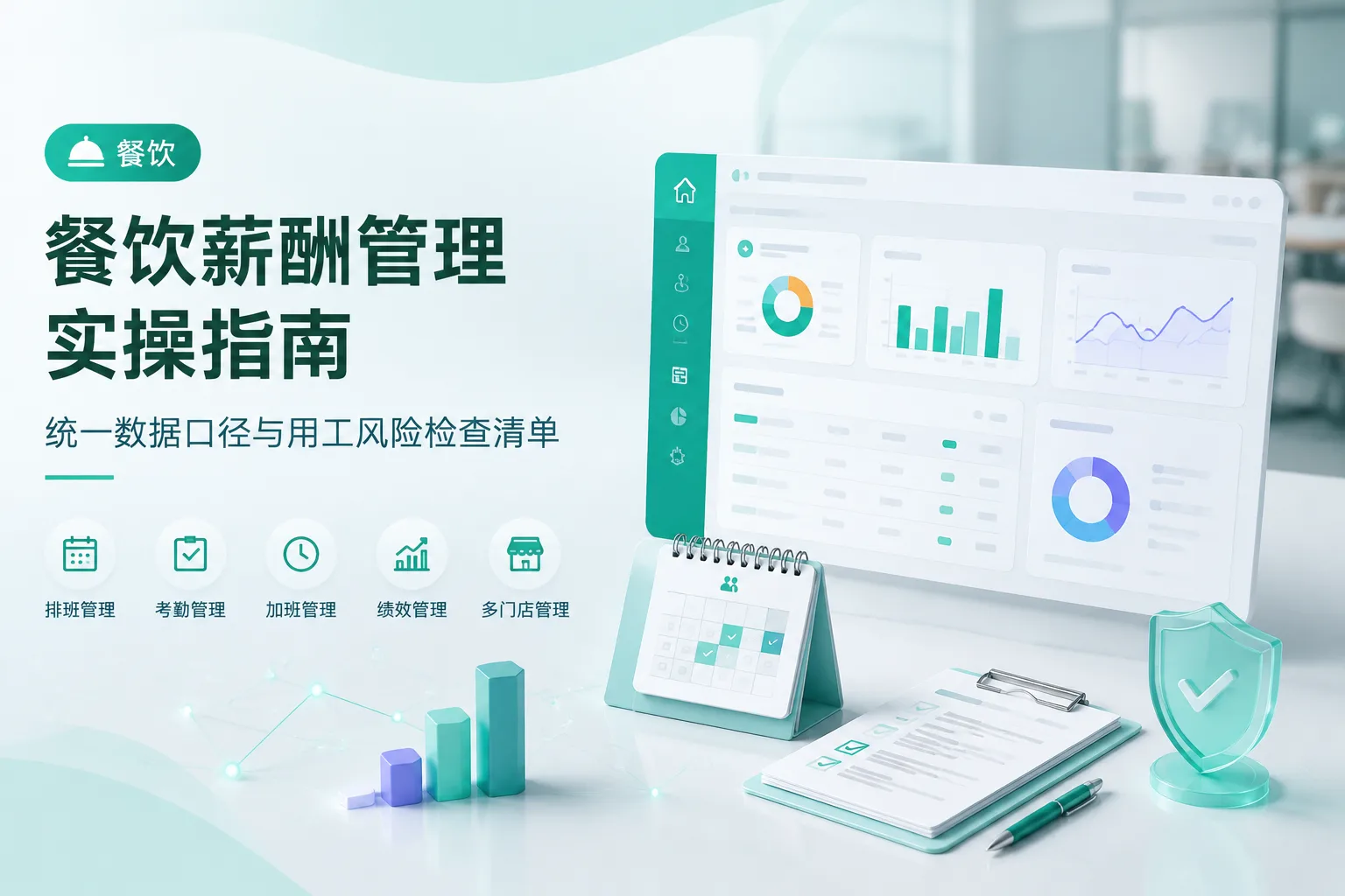 餐饮薪酬管理实操指南:统一数据口径与用工风险检查清单文章封面