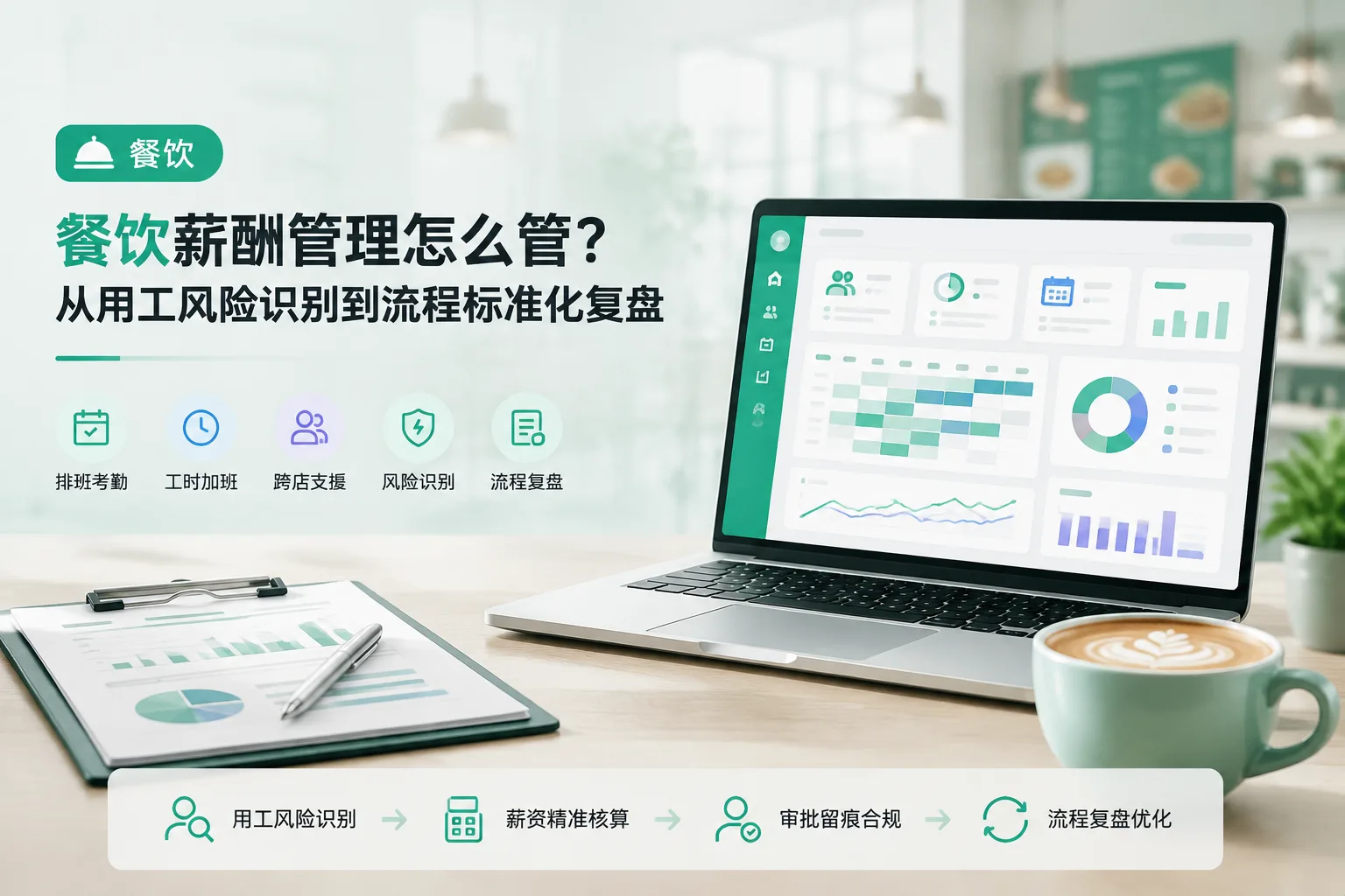 餐饮薪酬管理怎么管?从用工风险识别到流程标准化复盘文章封面
