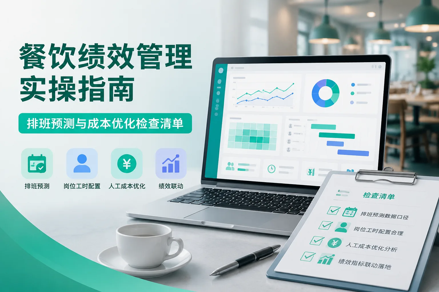 餐饮绩效管理实操指南：排班预测与成本优化检查清单文章封面
