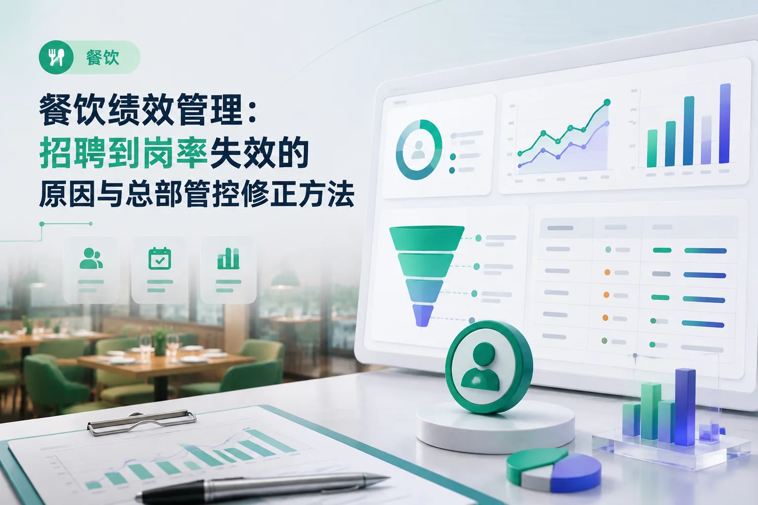 餐饮绩效管理:招聘到岗率失效的原因与总部管控修正方法文章封面