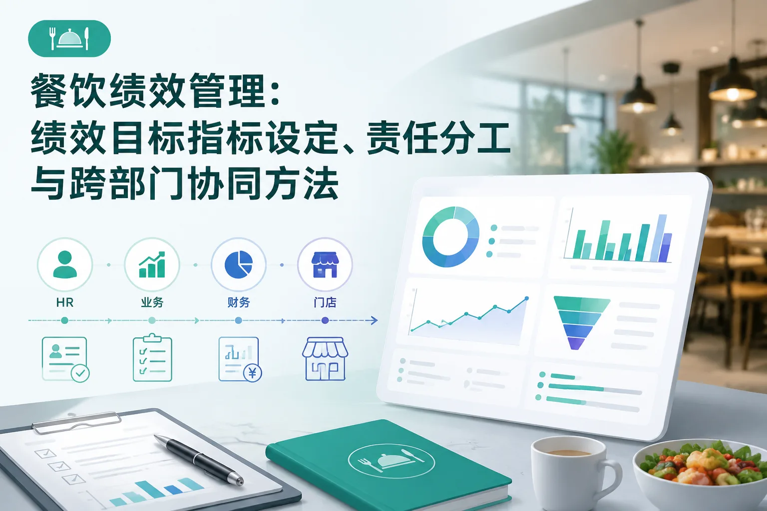 餐饮绩效管理：绩效目标指标设定、责任分工与跨部门协同方法文章封面