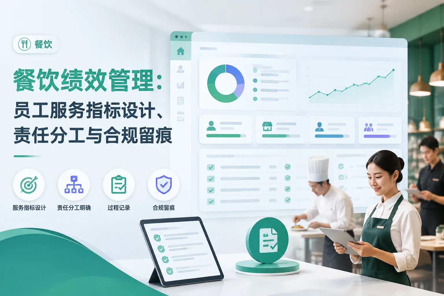 餐饮绩效管理：员工服务指标设计、责任分工与合规留痕文章封面
