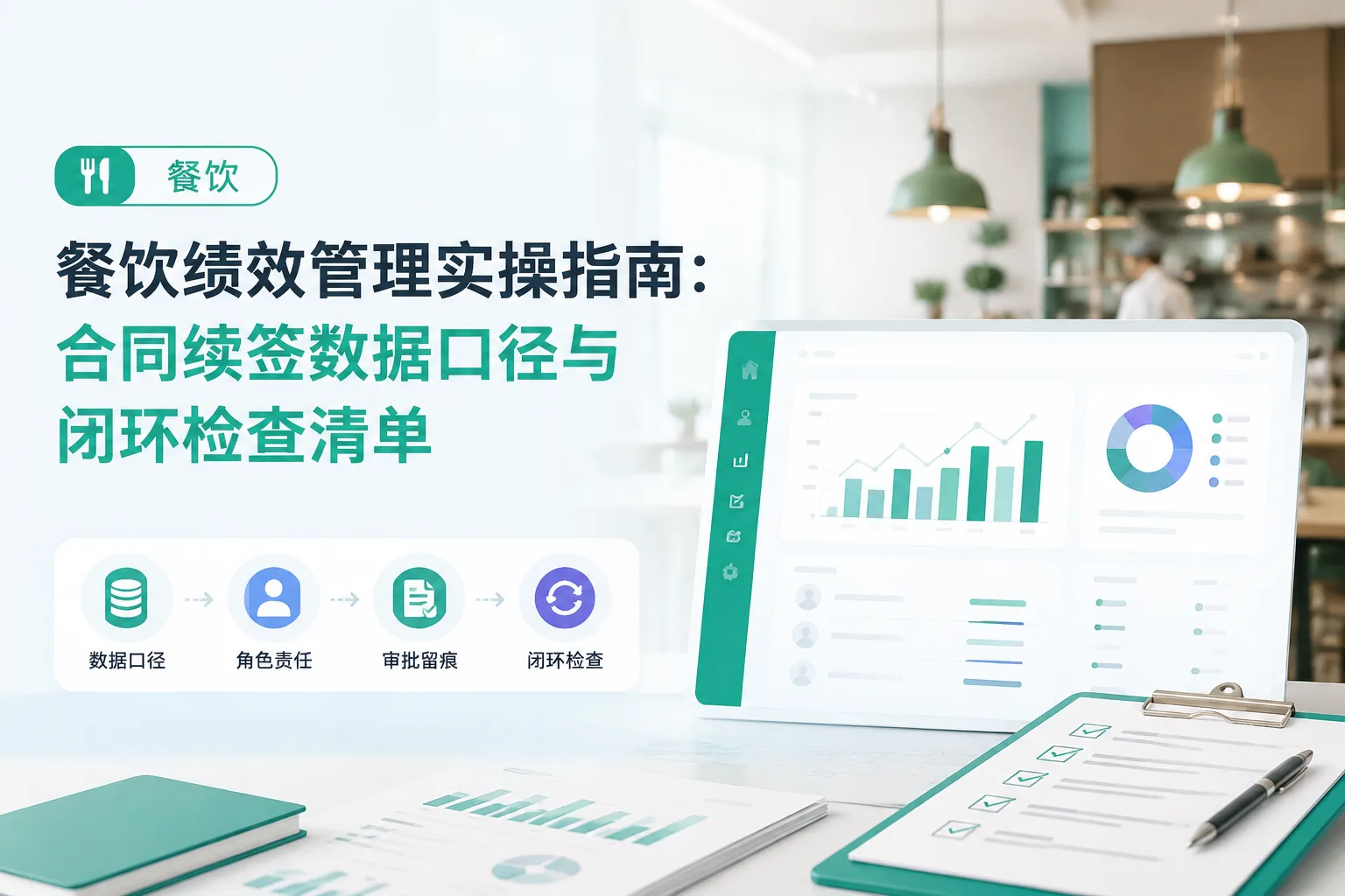 餐饮绩效管理实操指南：合同续签数据口径与闭环检查清单文章封面
