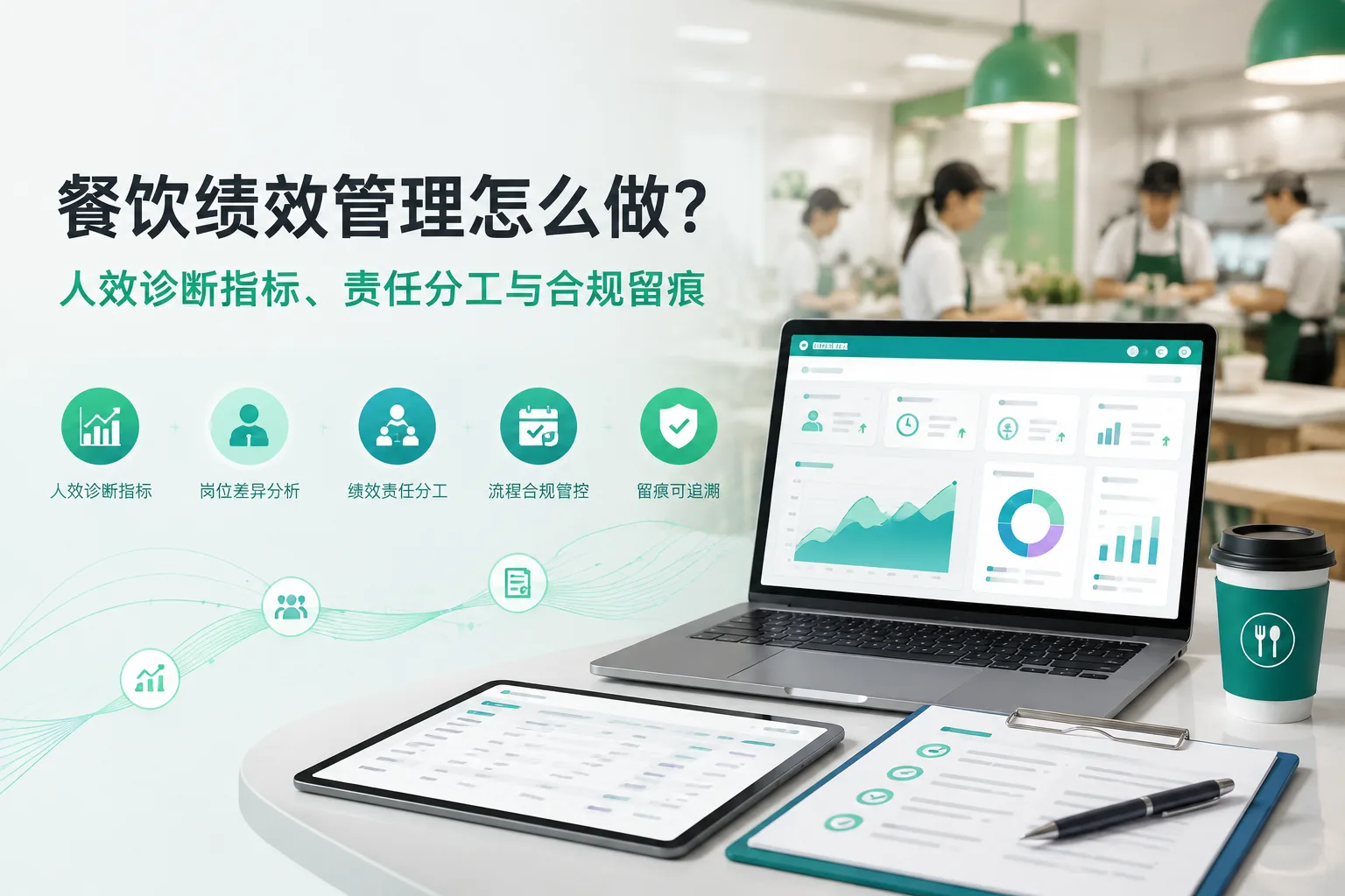 餐饮绩效管理怎么做?人效诊断指标、责任分工与合规留痕文章封面