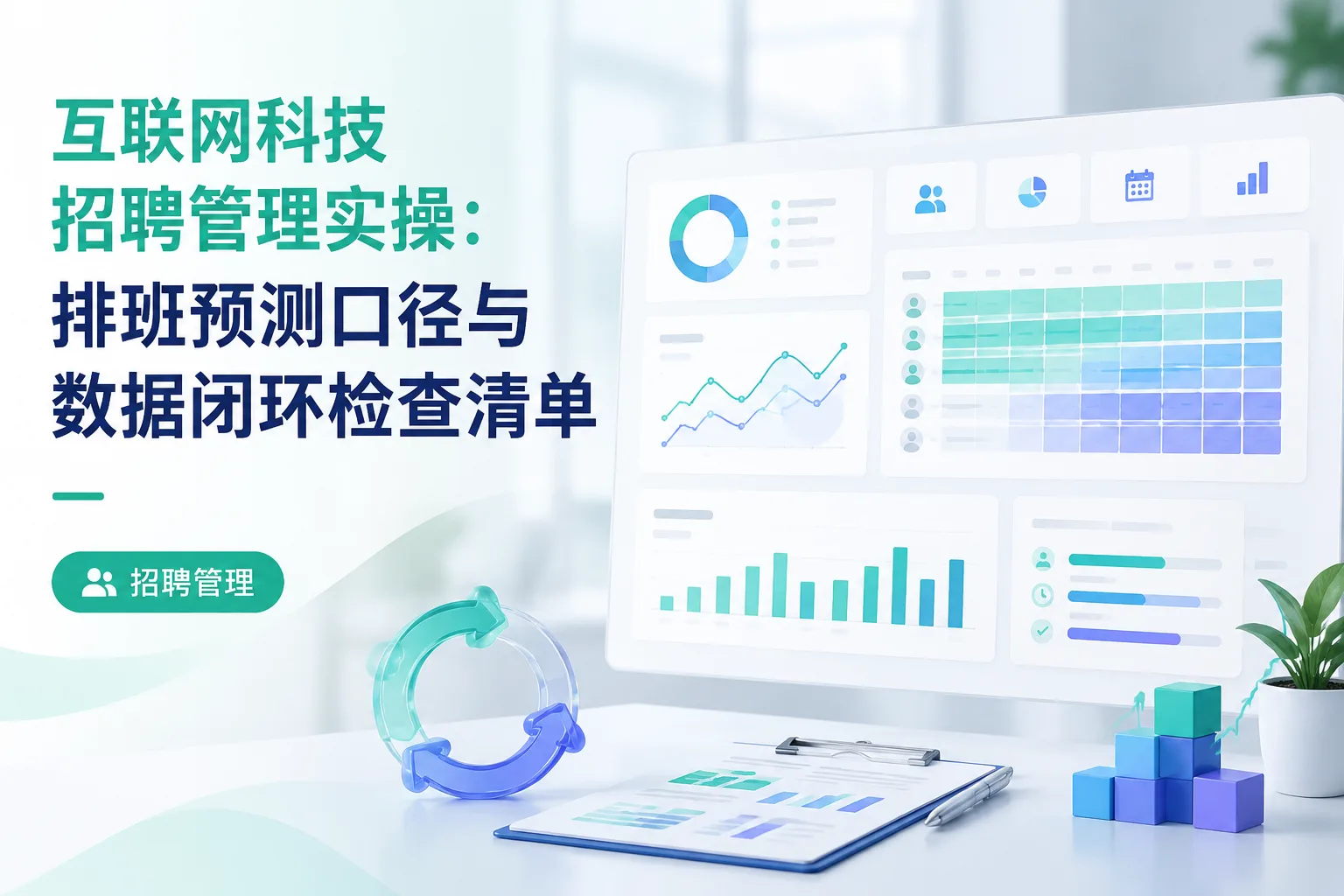 互联网科技招聘管理实操:排班预测口径与数据闭环检查清单文章封面