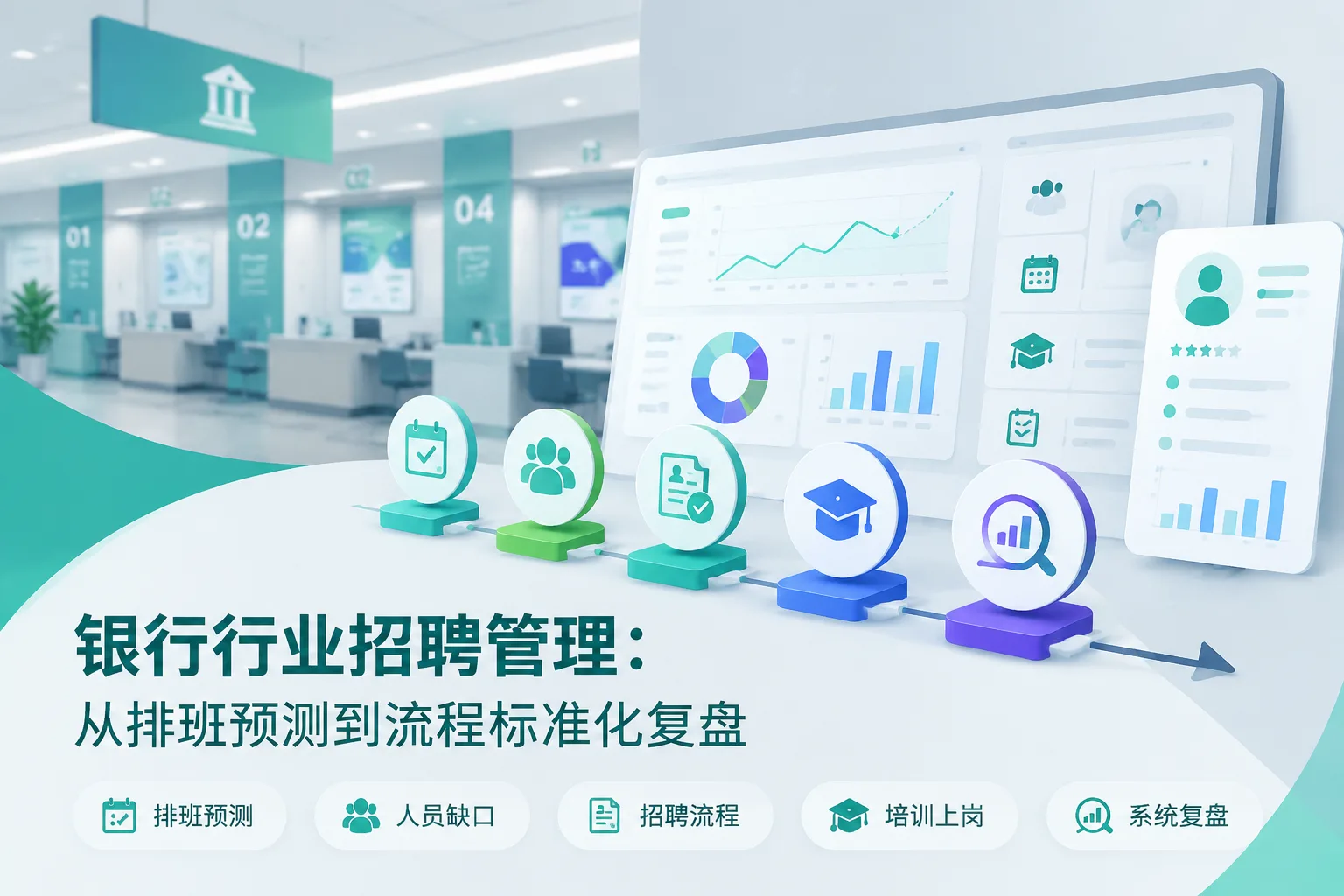 银行行业招聘管理:从排班预测到流程标准化复盘文章封面