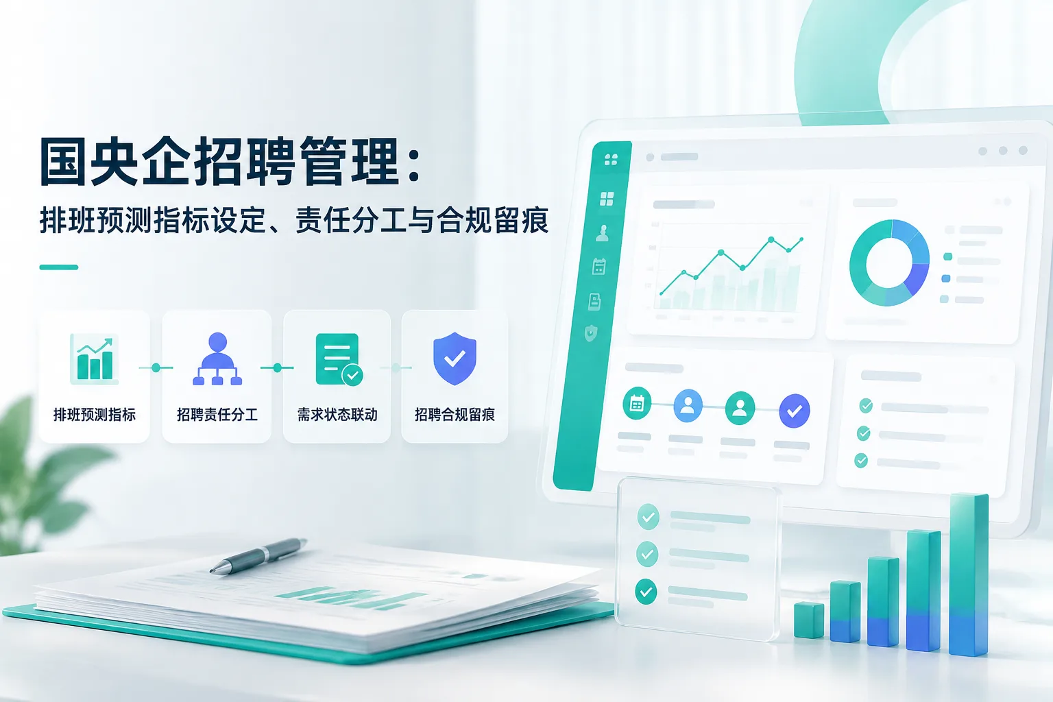 国央企招聘管理:排班预测指标设定、责任分工与合规留痕文章封面