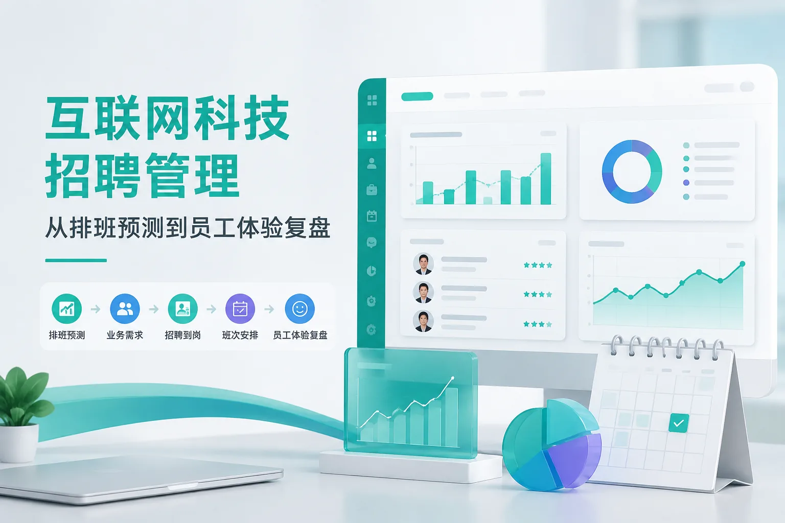 互联网科技招聘管理：从排班预测到员工体验复盘文章封面