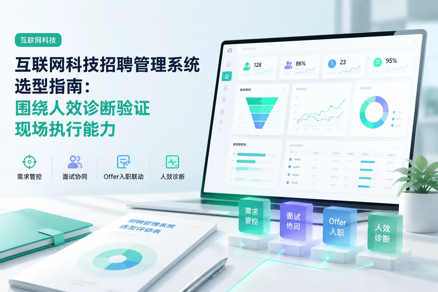 互联网科技招聘管理系统选型指南：围绕人效诊断验证现场执行能力文章封面