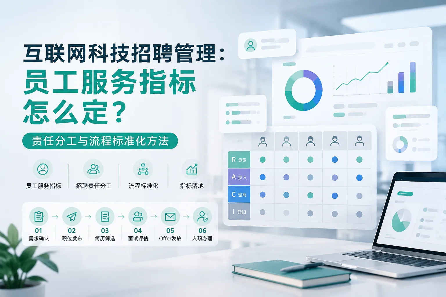 互联网科技招聘管理：员工服务指标怎么定？责任分工与流程标准化方法文章封面
