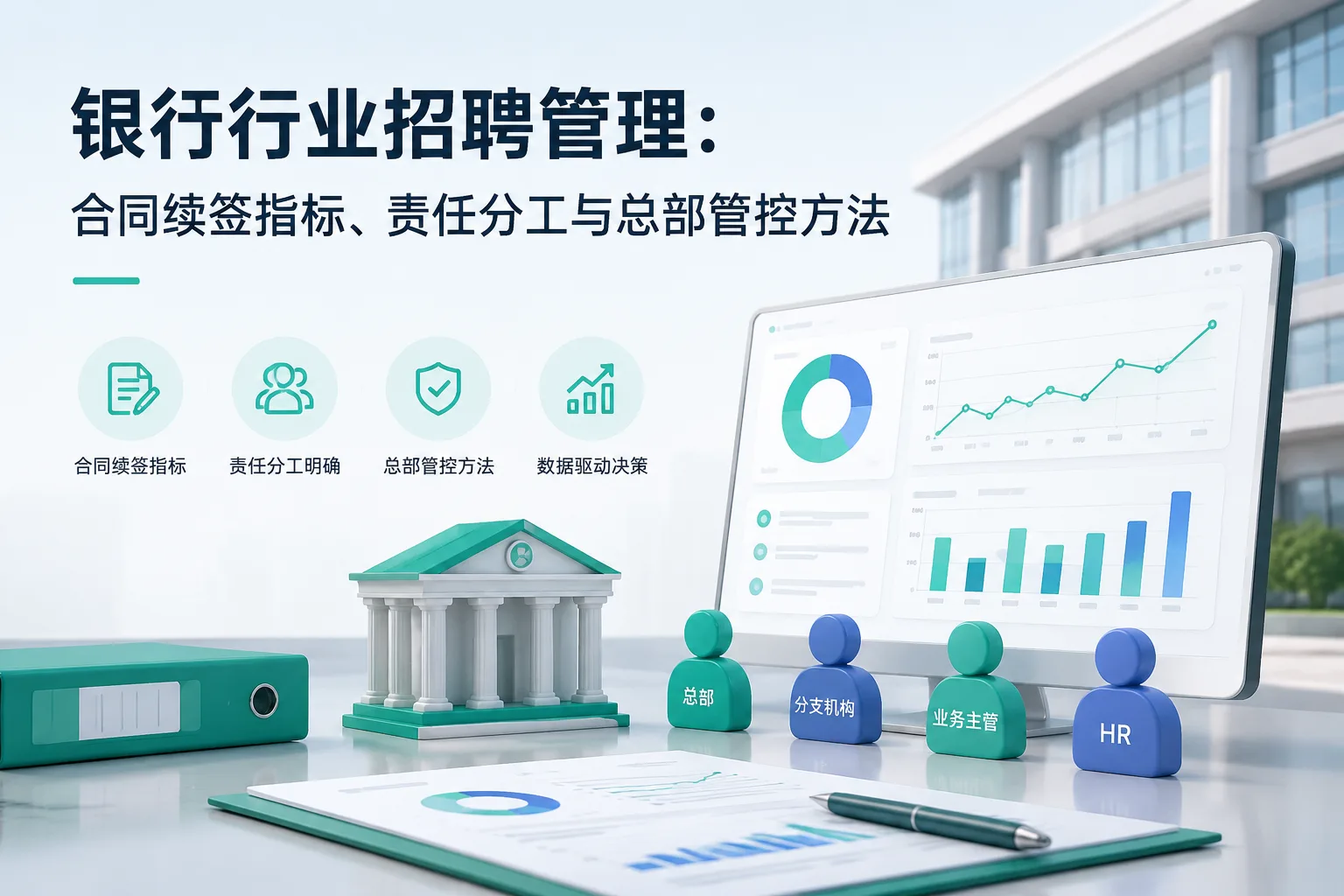 银行行业招聘管理：合同续签指标、责任分工与总部管控方法文章封面