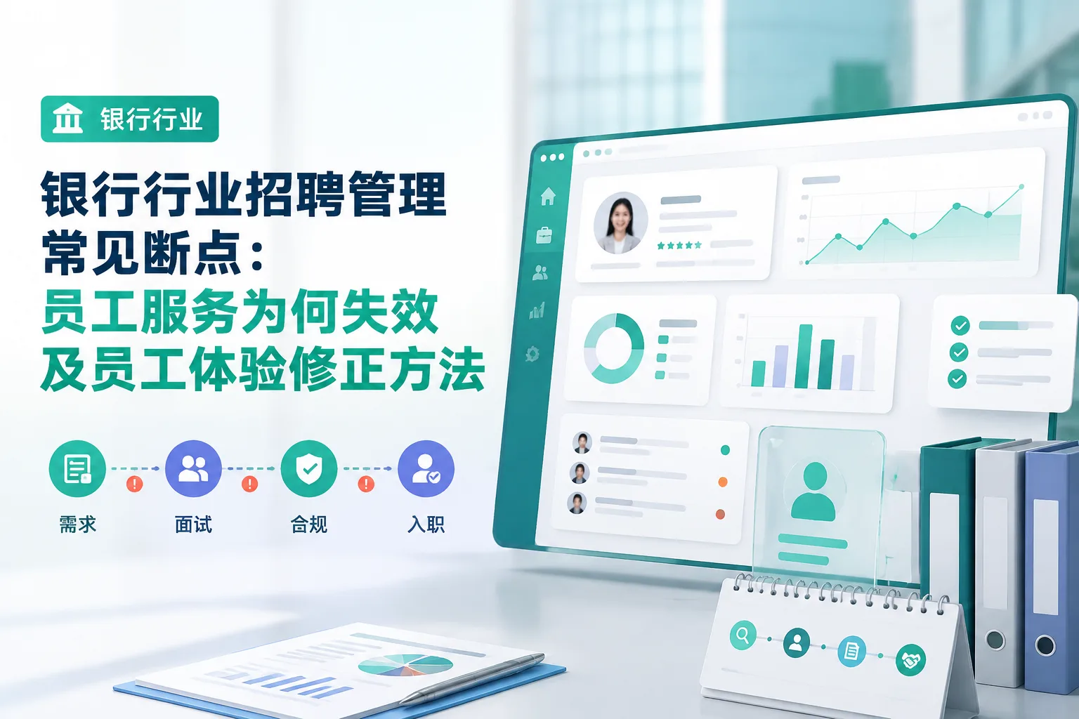 银行行业招聘管理常见断点：员工服务为何失效及员工体验修正方法文章封面