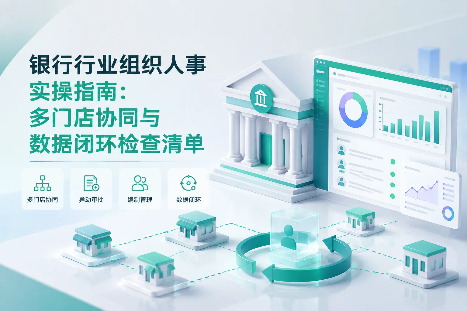 银行行业组织人事实操指南：多门店协同与数据闭环检查清单文章封面