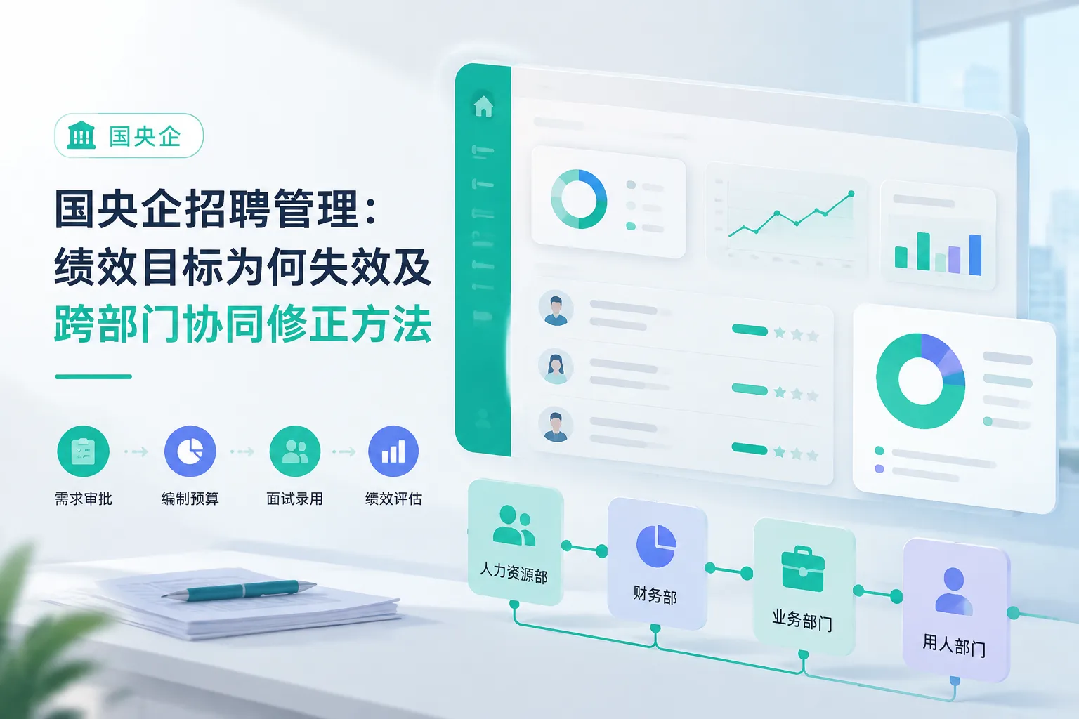 国央企招聘管理：绩效目标为何失效及跨部门协同修正方法文章封面