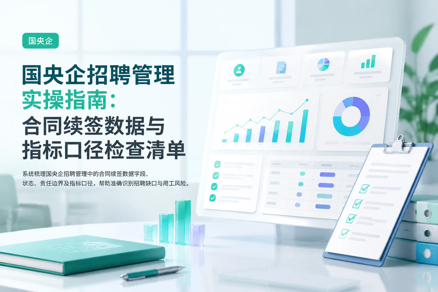 国央企招聘管理实操指南：合同续签数据与指标口径检查清单文章封面